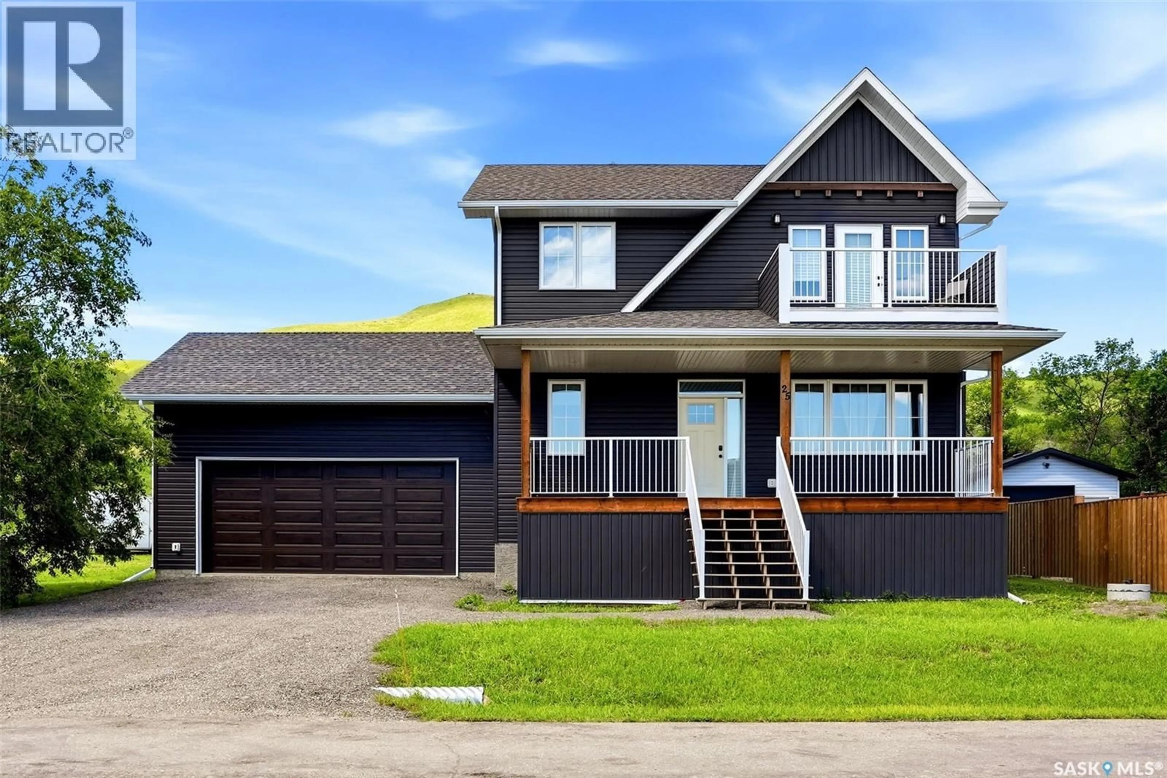 Home with vinyl exterior material, street for 25 AARON DRIVE, Echo Lake Saskatchewan S0G1S0