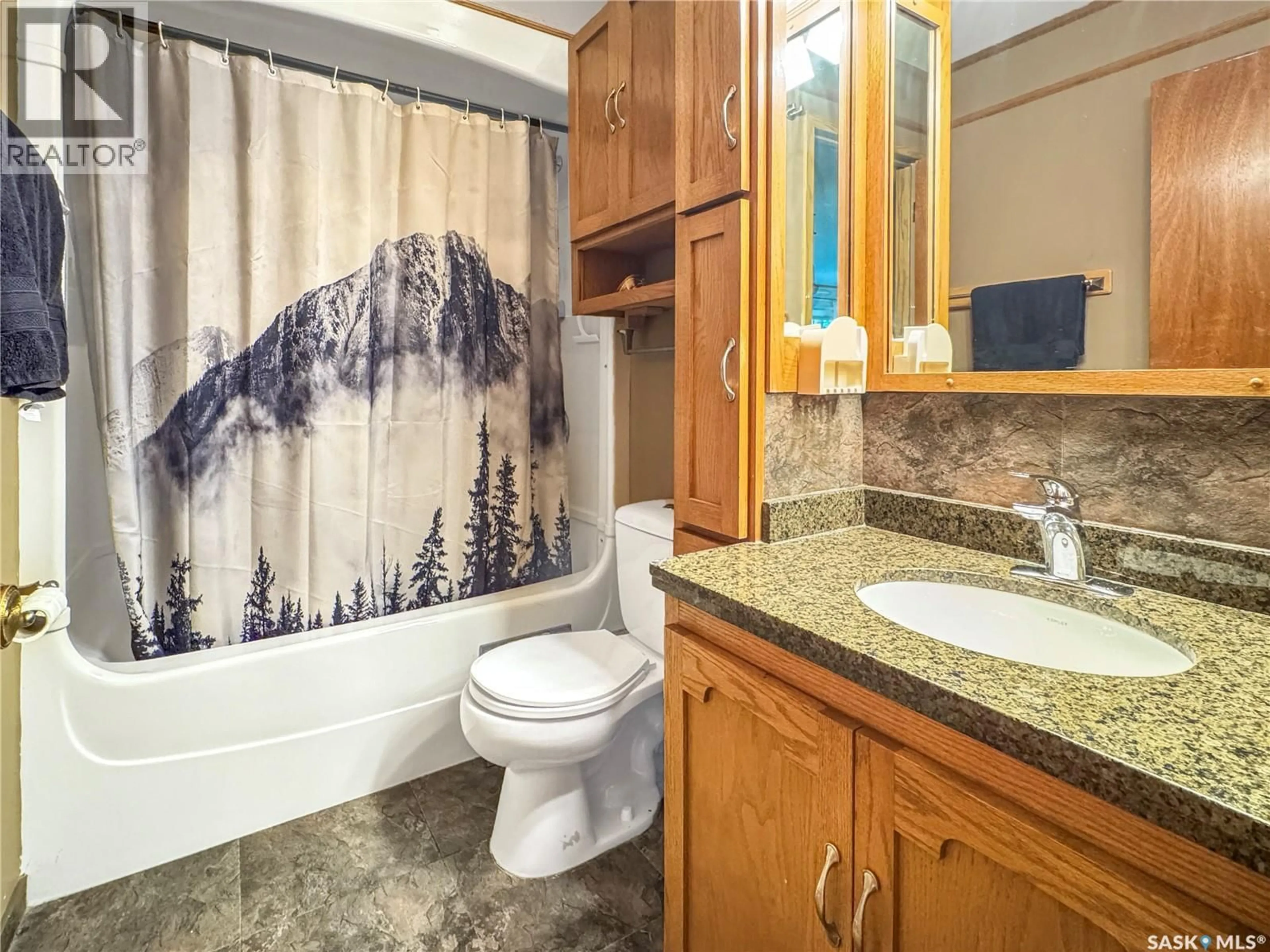 Standard bathroom, ceramic/tile floor for 11310 ASQUITH AVENUE, North Battleford Saskatchewan S9A2N8
