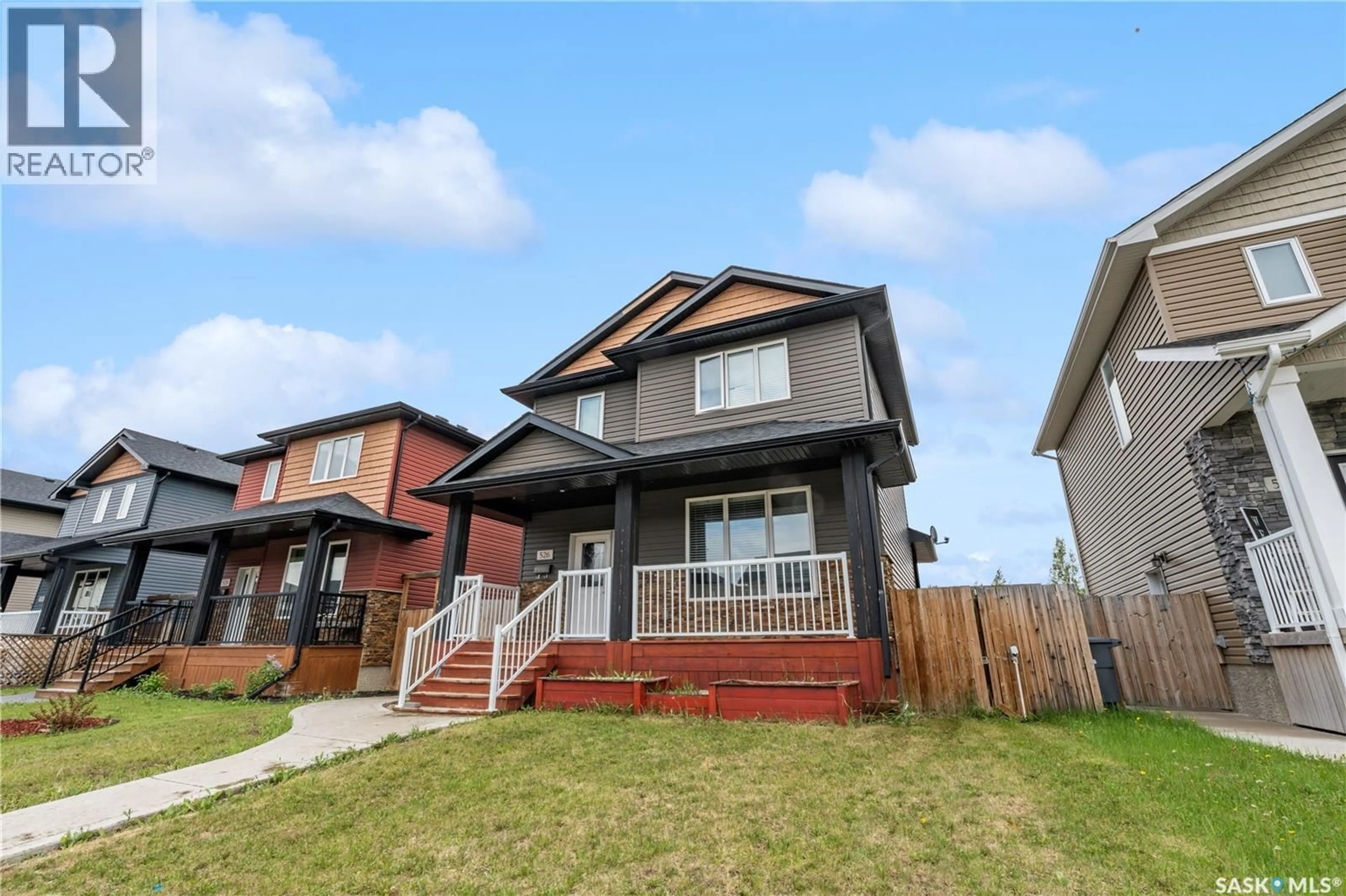 Home with brick exterior material, street for 526 MAPLE CRESCENT, Warman Saskatchewan S0K4S2