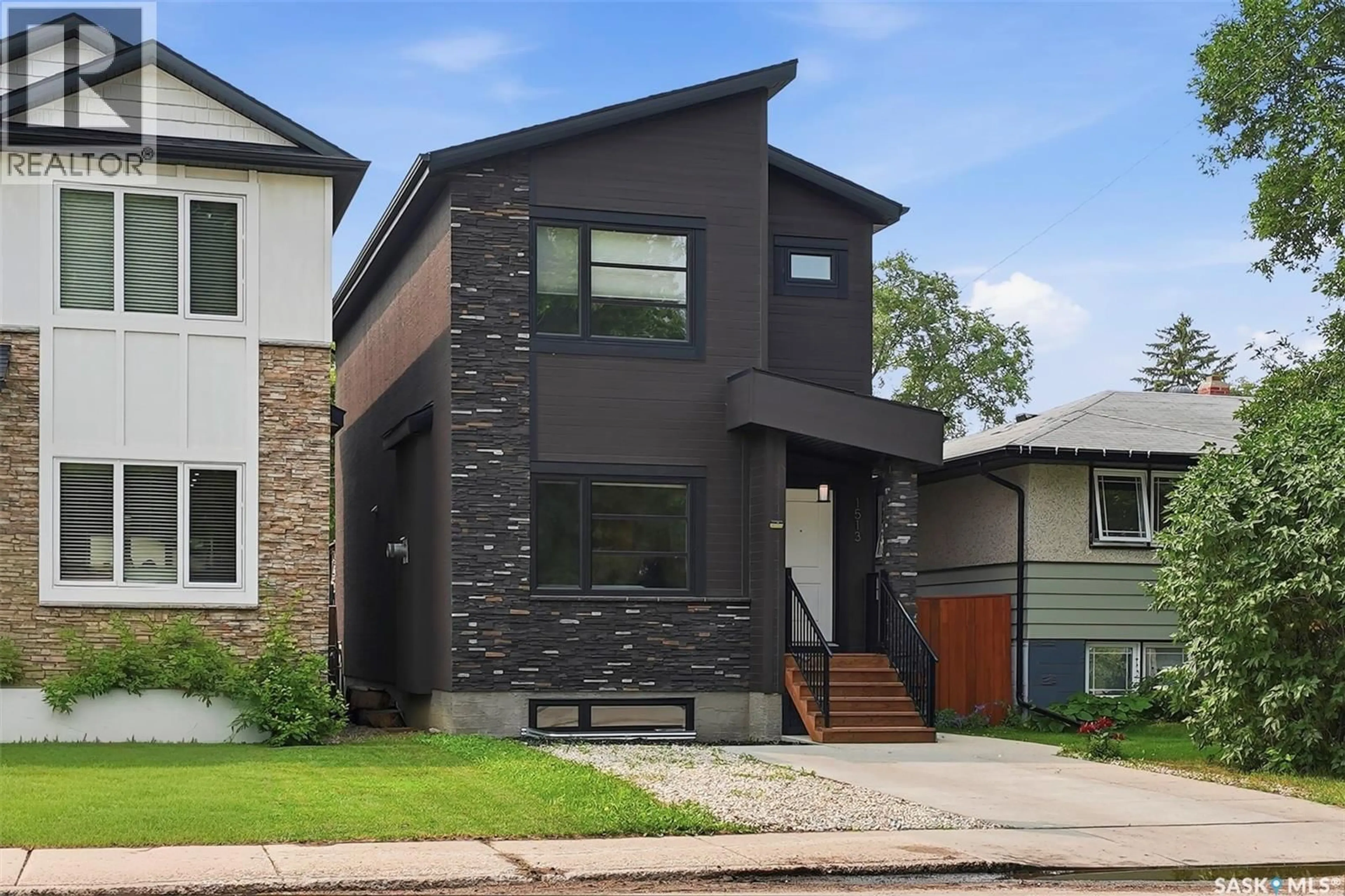 Home with brick exterior material, street for 1513 PRINCE OF WALES AVENUE, Saskatoon Saskatchewan S7K3E1