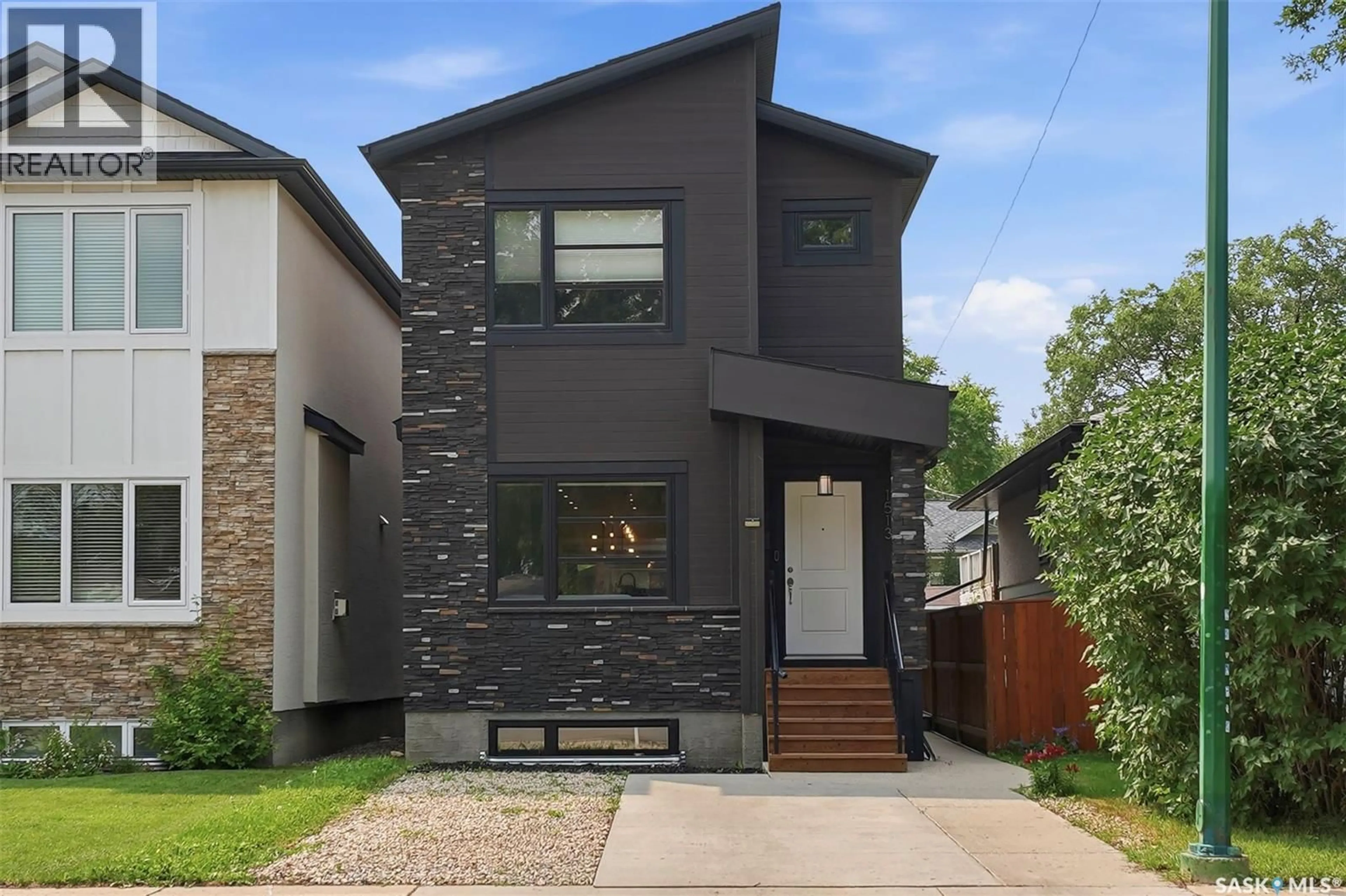 Home with brick exterior material, street for 1513 PRINCE OF WALES AVENUE, Saskatoon Saskatchewan S7K3E1