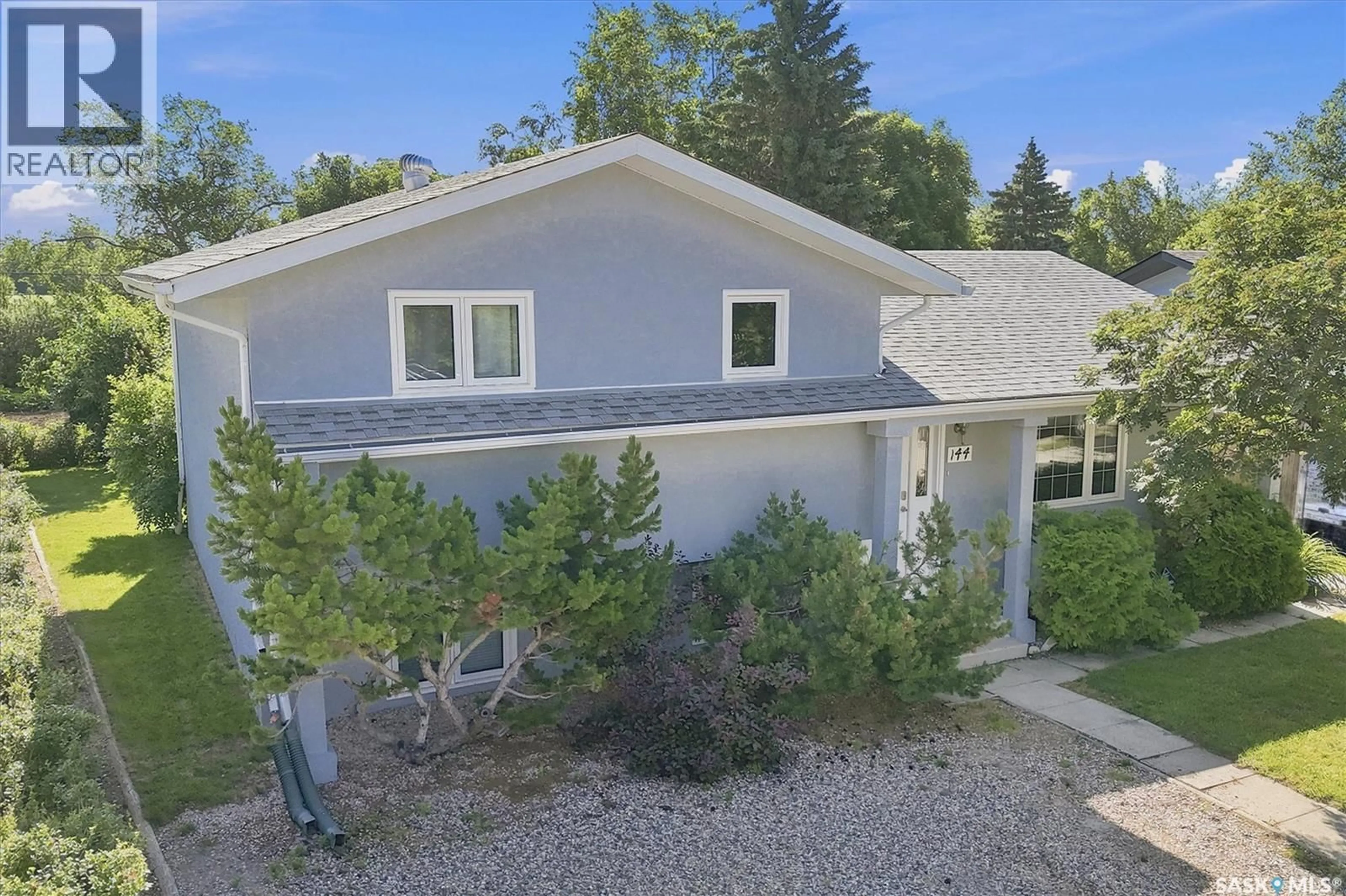 A pic from outside/outdoor area/front of a property/back of a property/a pic from drone, street for 144 SYLVITE CRESCENT, Allan Saskatchewan S0K0C0