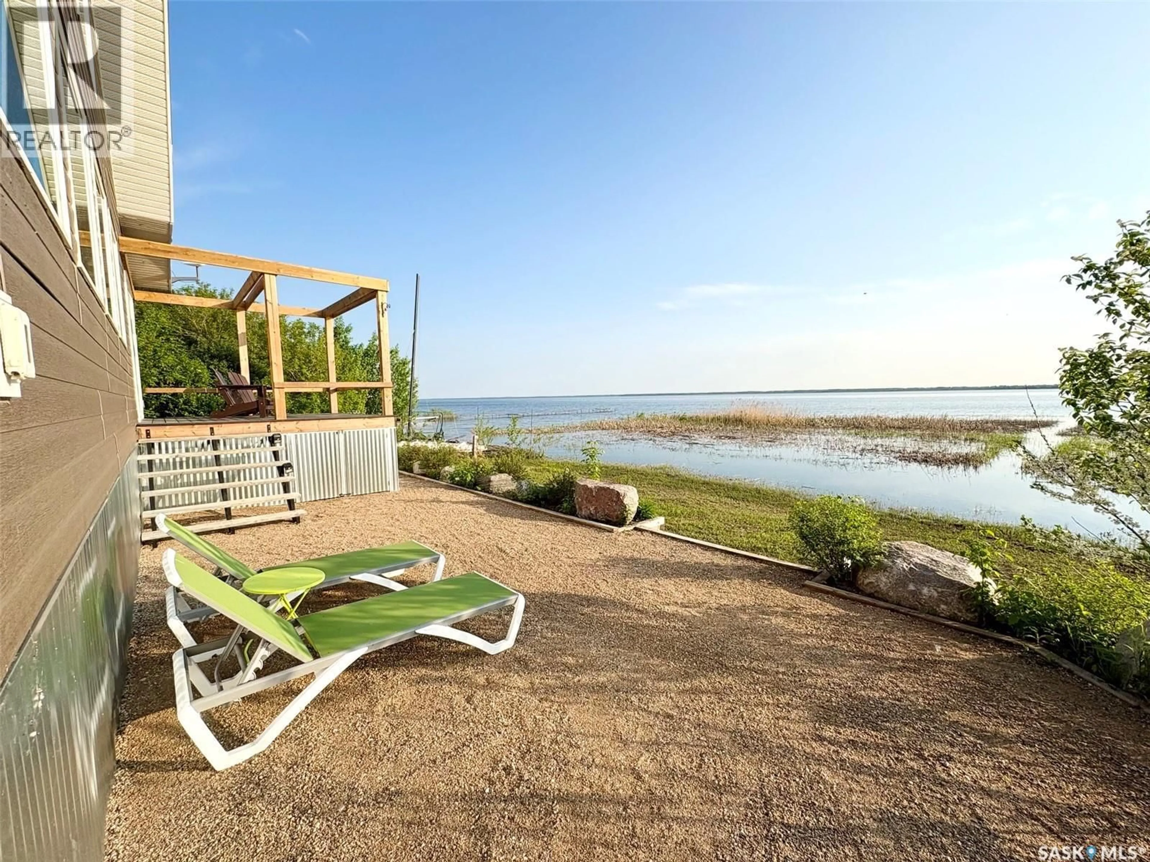 Patio, water/lake/river/ocean view for 111 DANIEL HARMON TRAIL, Good Spirit Lake Saskatchewan S0A0V0
