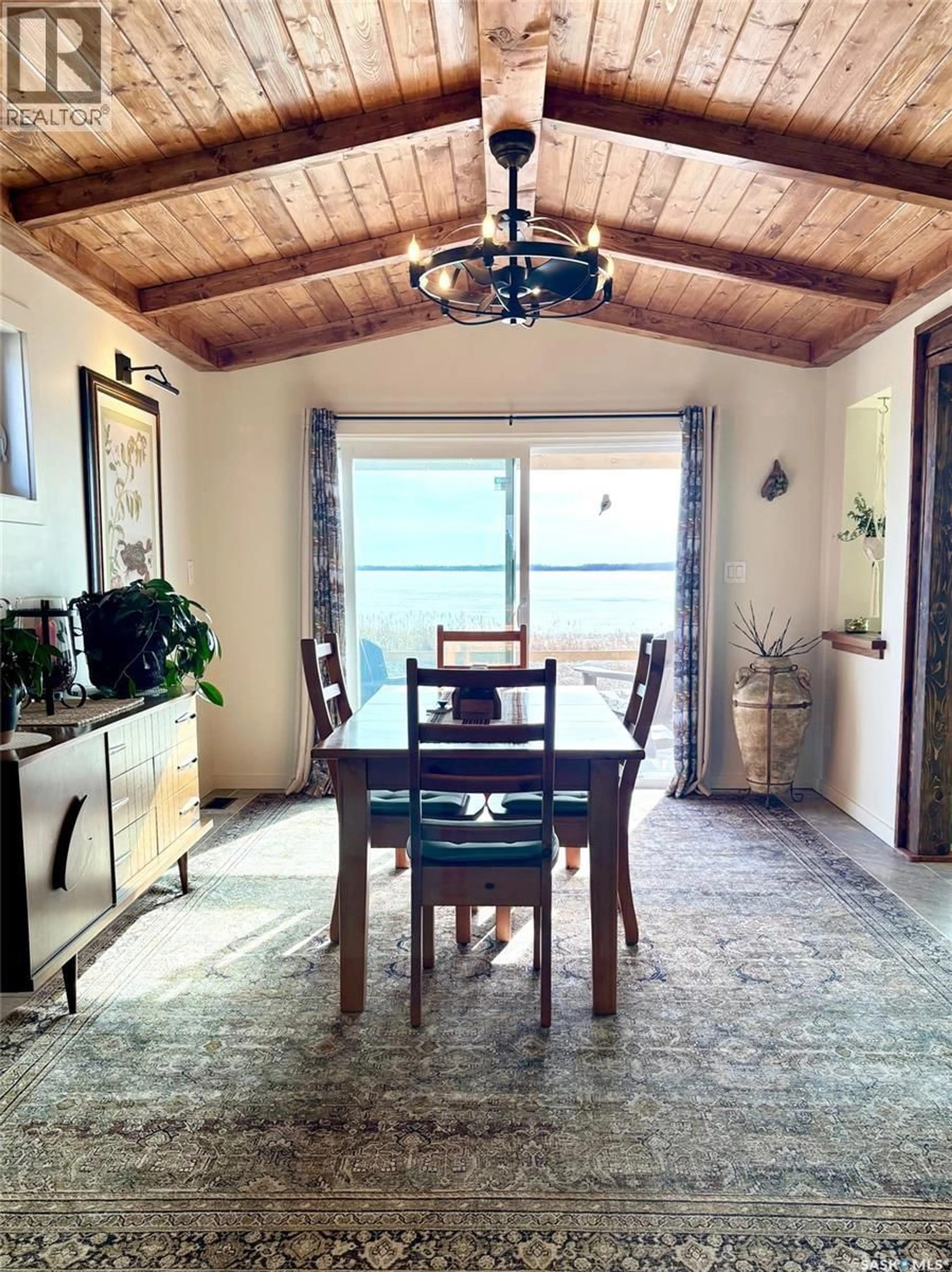 Dining room, wood/laminate floor for 111 DANIEL HARMON TRAIL, Good Spirit Lake Saskatchewan S0A0V0
