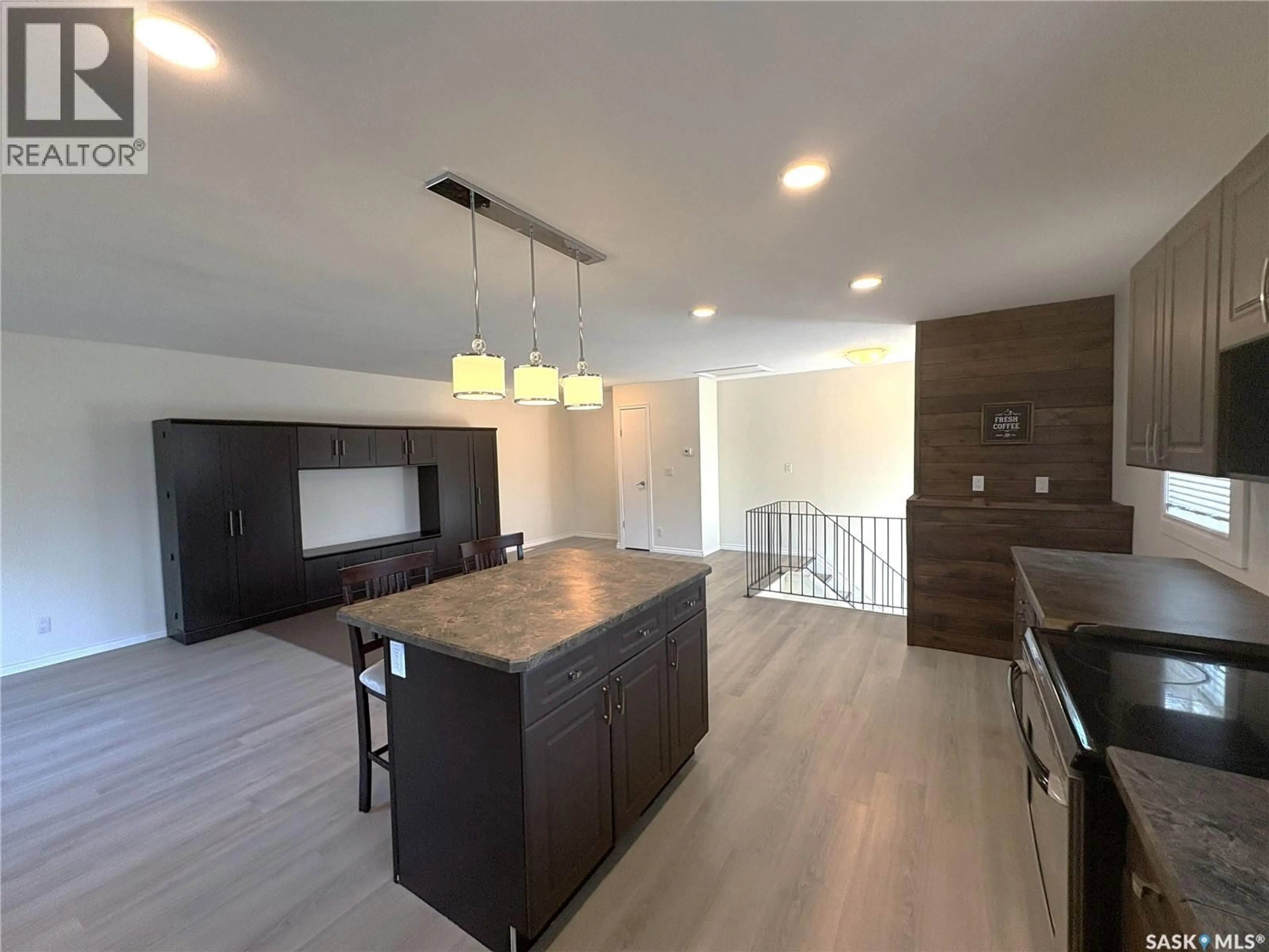 Open concept kitchen, unknown for 27 CALVERT CRESCENT, Lanigan Saskatchewan S0K2M0