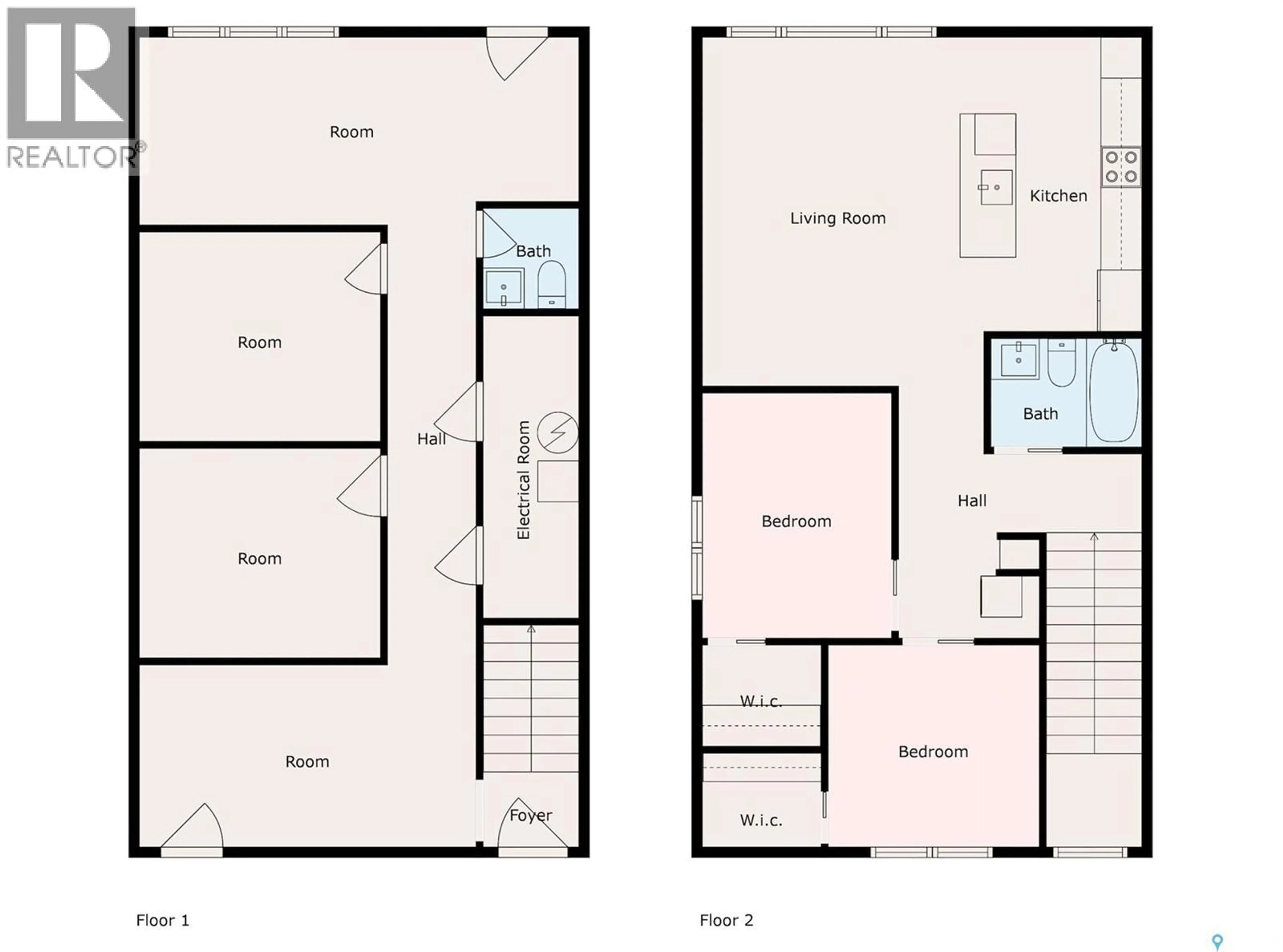 Floor plan for 424 9TH AVENUE, Moose Jaw Saskatchewan S6H4H5