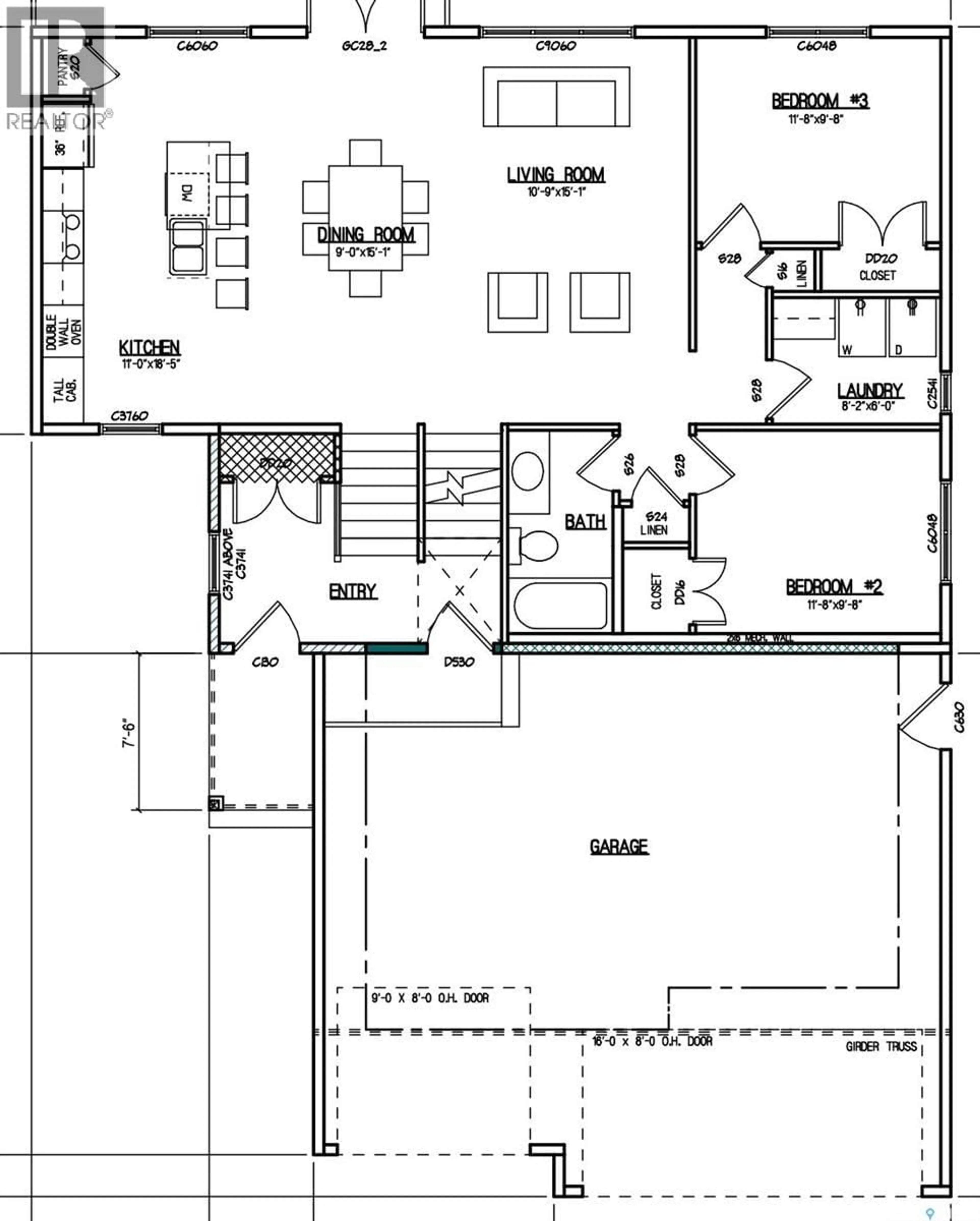 Floor plan for 440 AUGUSTA BOULEVARD, Warman Saskatchewan S0K4S4