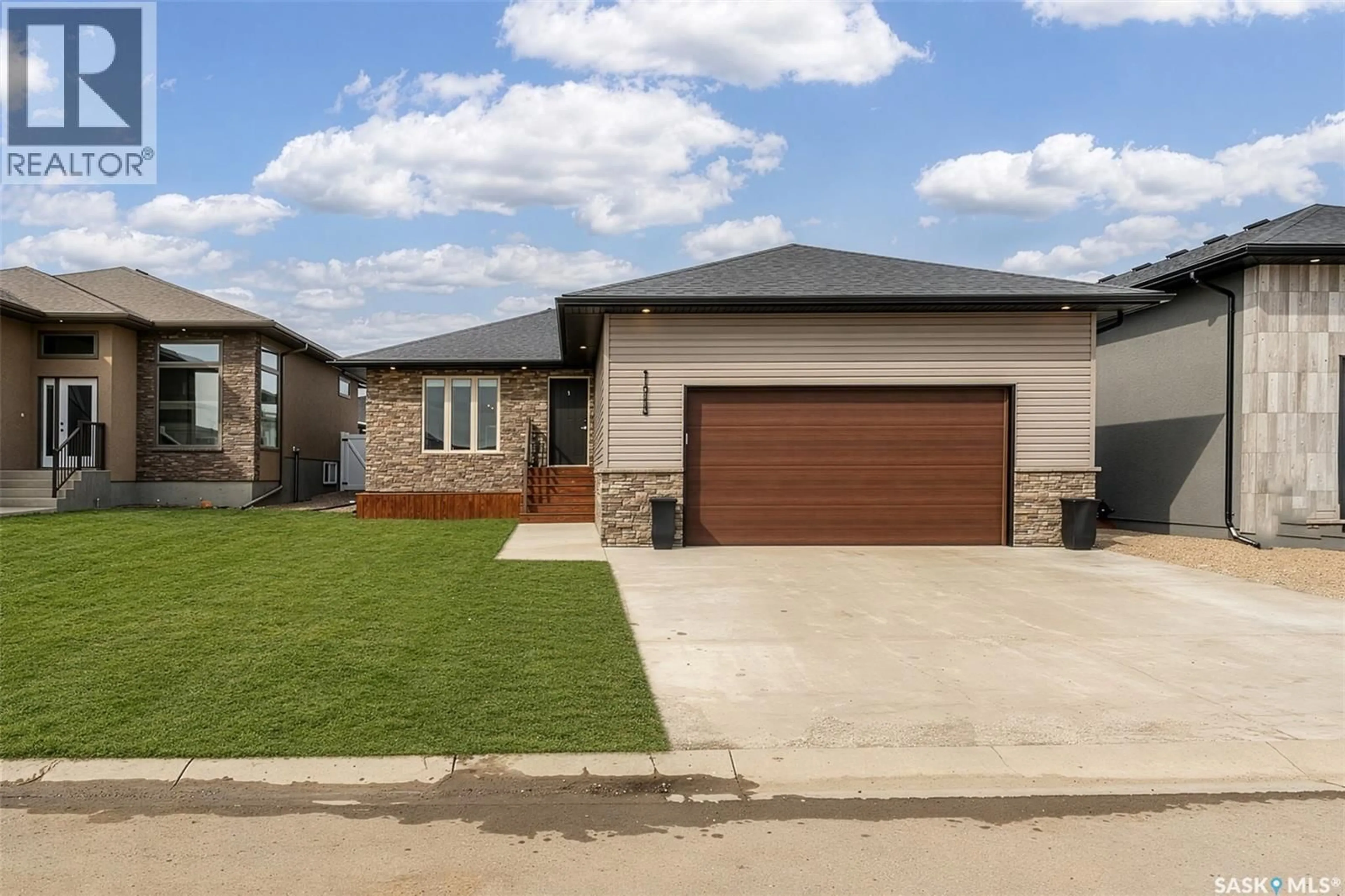 Home with brick exterior material, street for 123 HODGES CRESCENT, Moose Jaw Saskatchewan S6J0B1