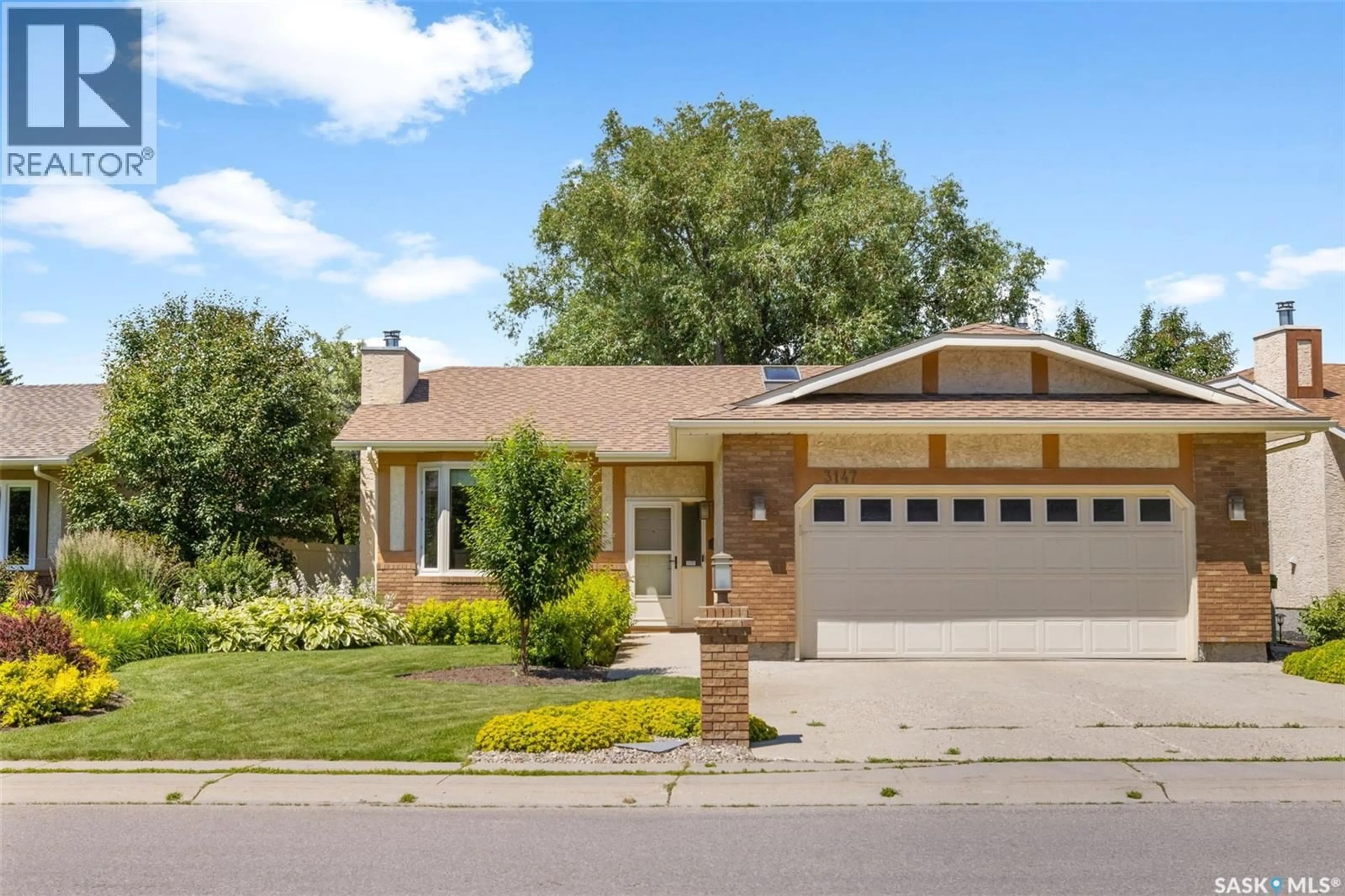 Home with brick exterior material, street for 3147 HARDING STREET, Regina Saskatchewan S4V1Z1