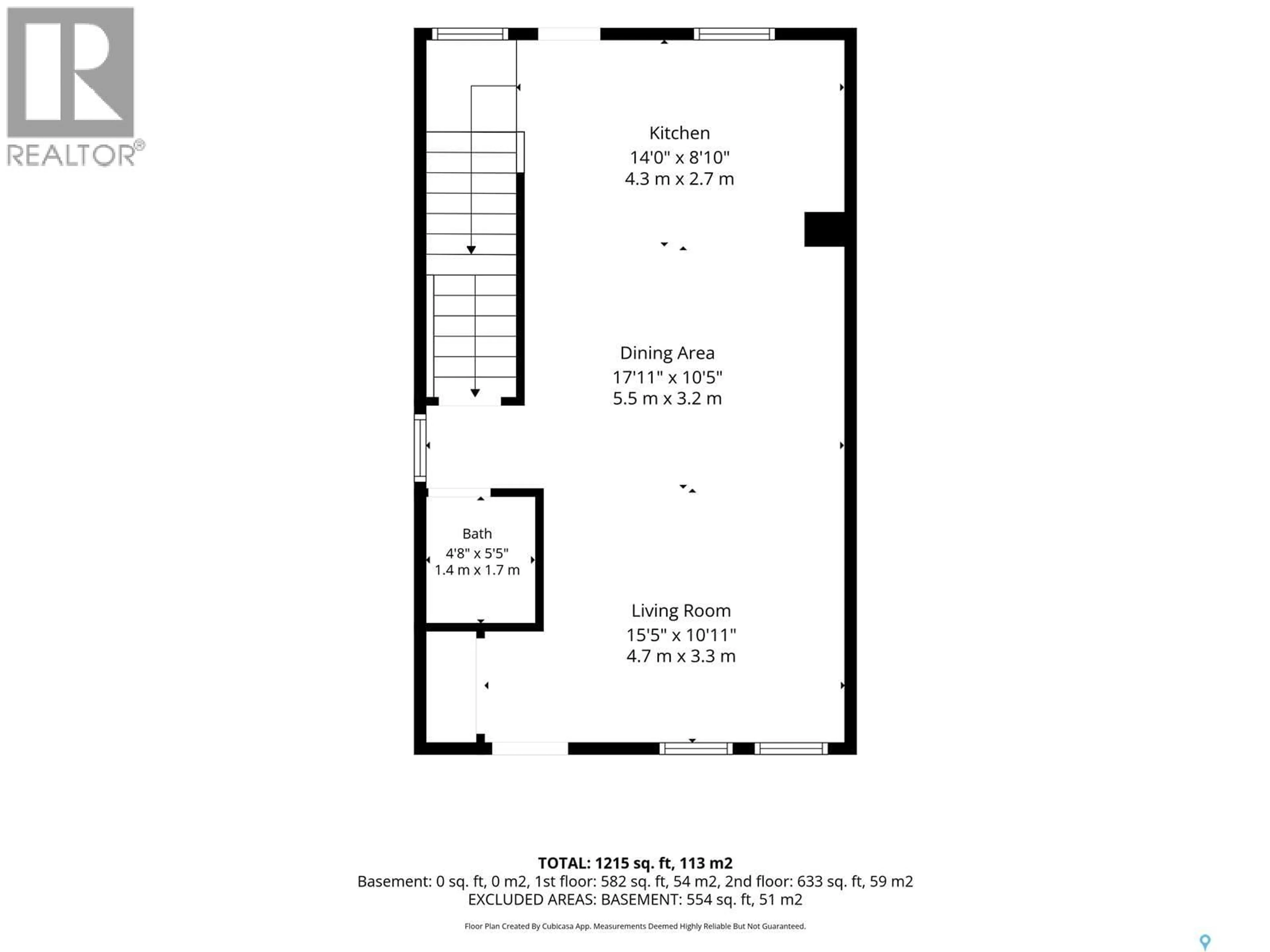 Floor plan for 105 - 2715 NARCISSE DRIVE, Regina Saskatchewan S4X0P8