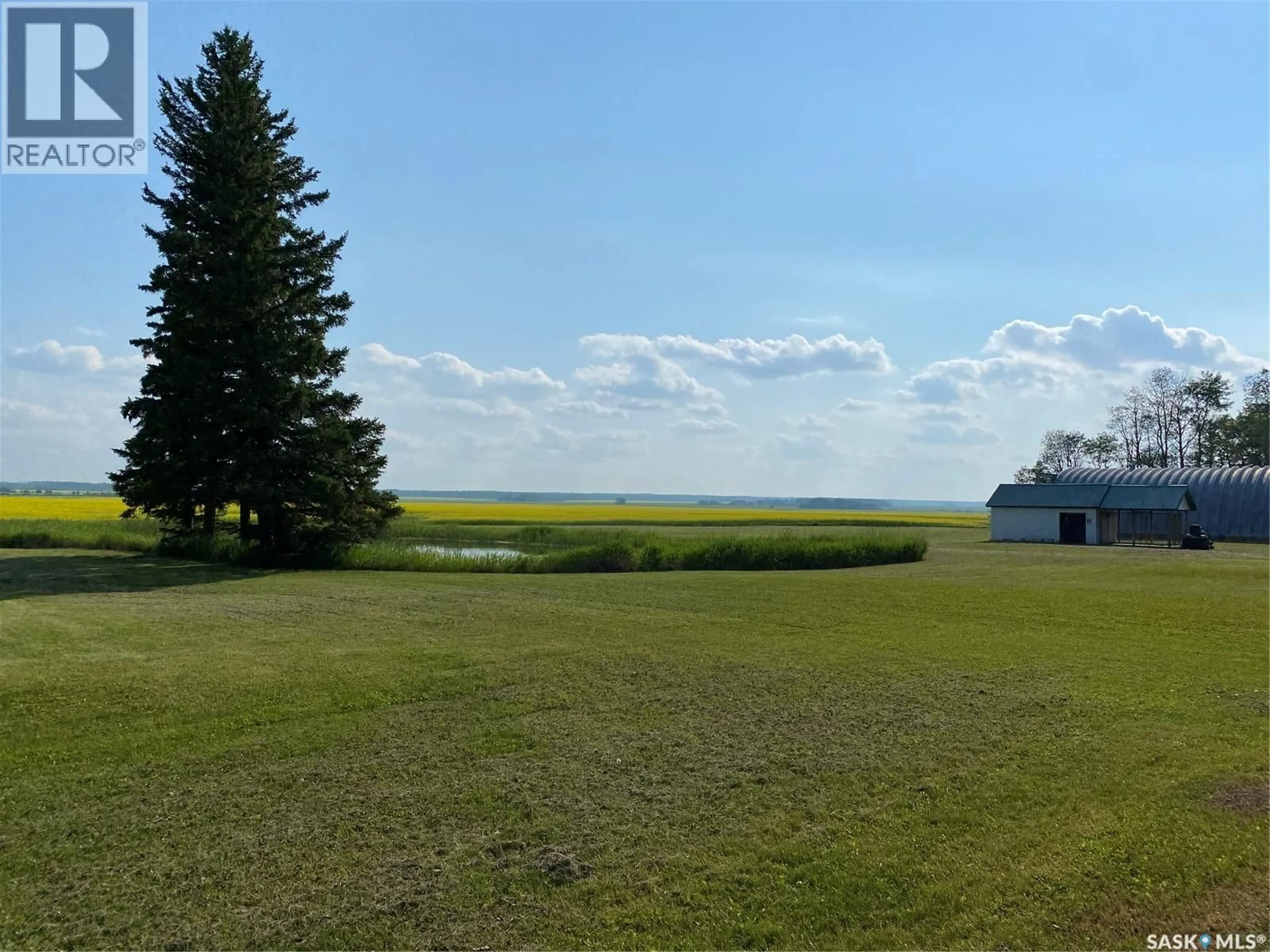 A pic from outside/outdoor area/front of a property/back of a property/a pic from drone, water/lake/river/ocean view for KELLY ACREAGE, Porcupine Rm No. 395 Saskatchewan S0E1H0