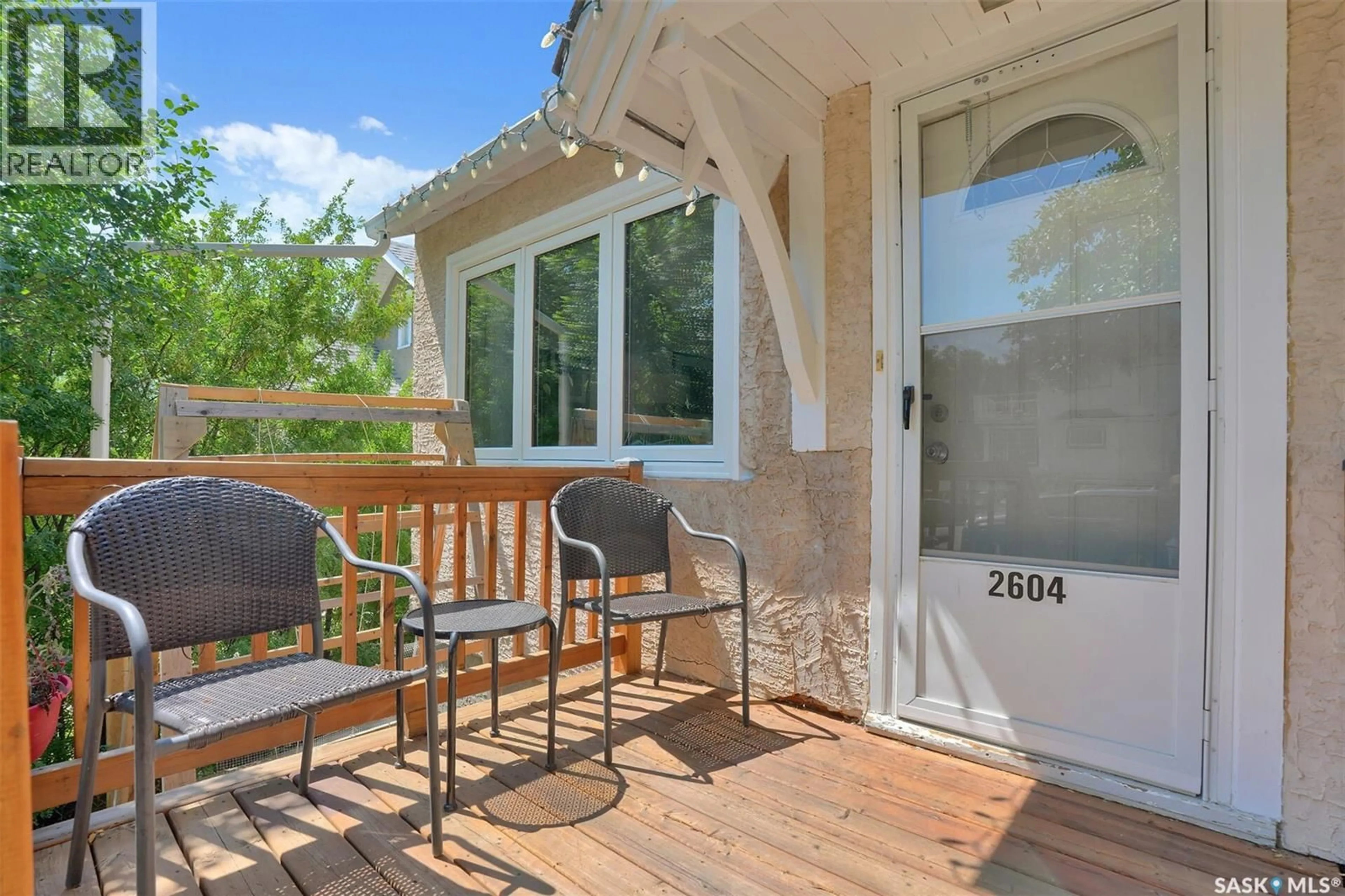 Patio, unknown for 2604 ROBINSON STREET, Regina Saskatchewan S4T2R4