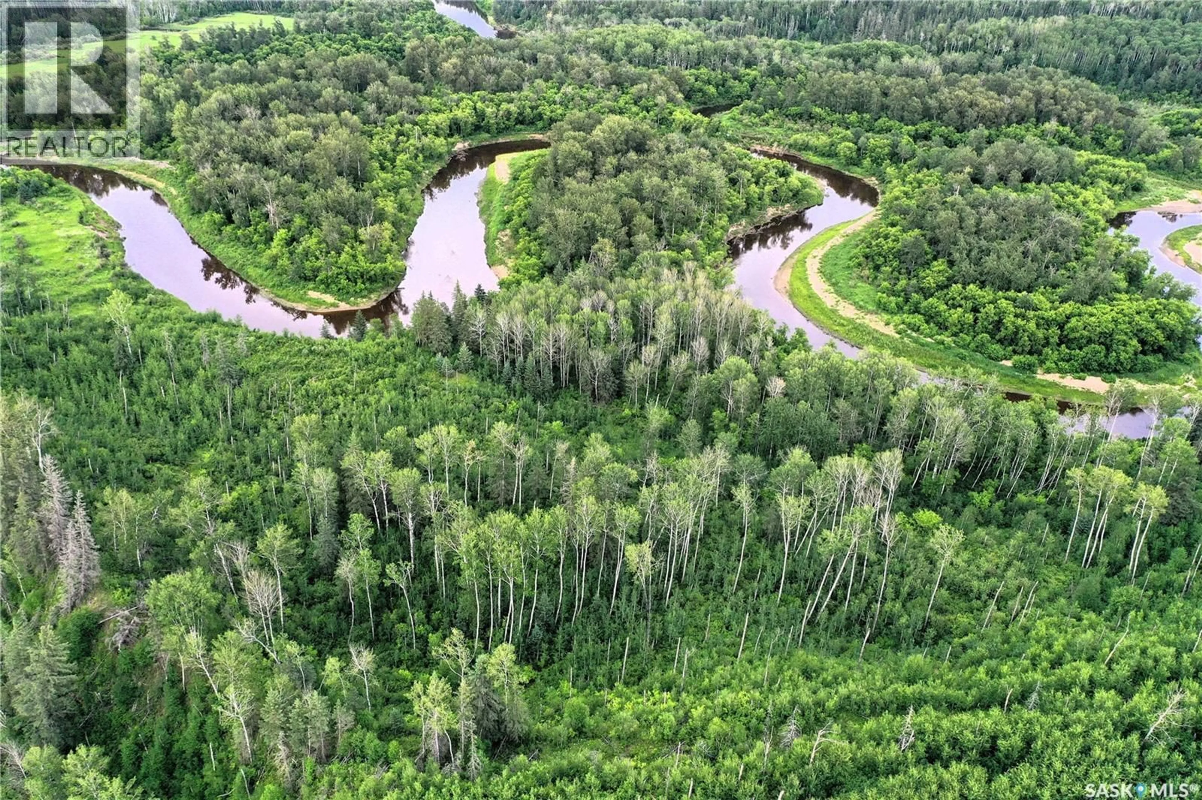 A pic from outside/outdoor area/front of a property/back of a property/a pic from drone, forest/trees view for MACLEOD ACRES, Torch River Rm No. 488 Saskatchewan S0E1E0