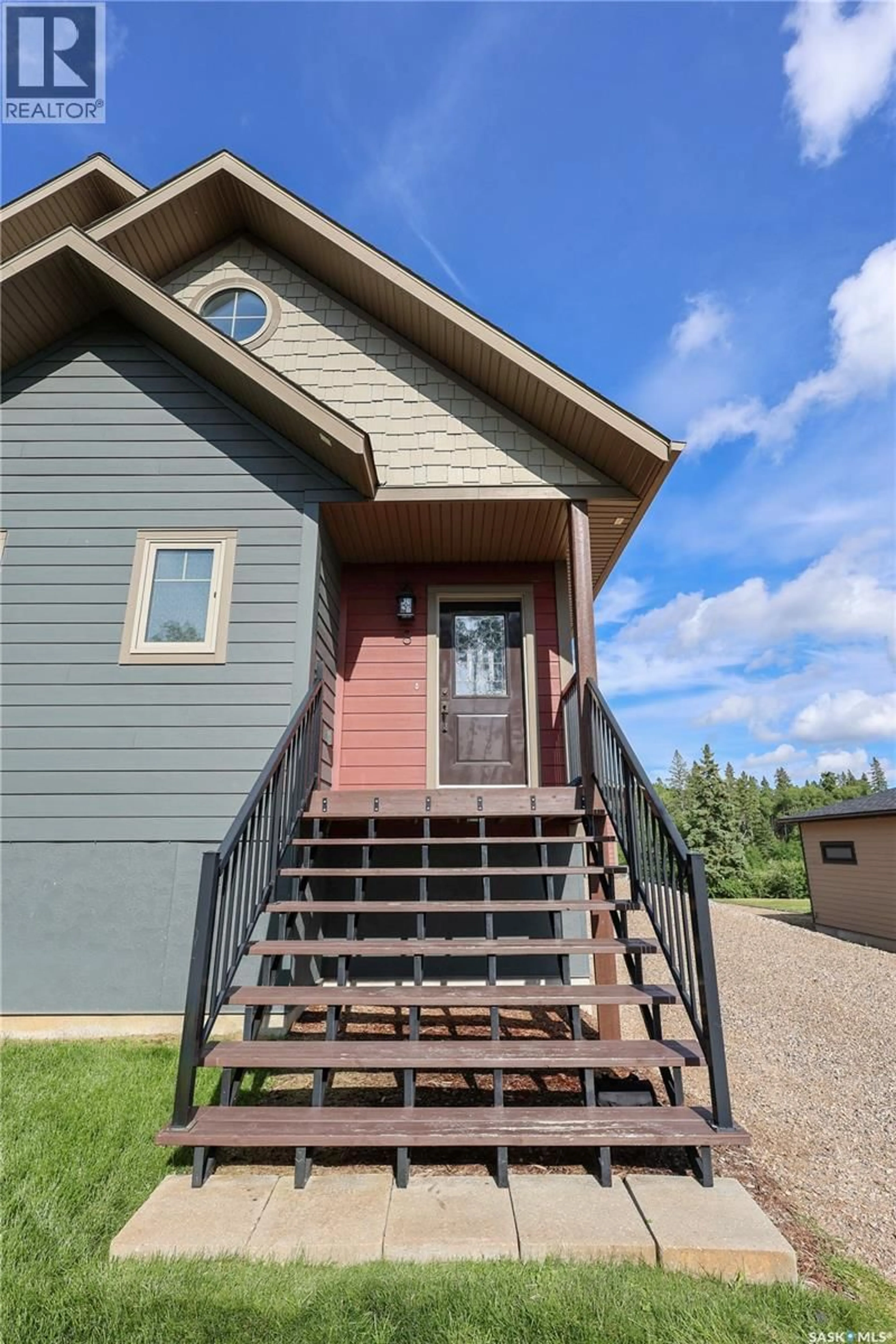 Home with vinyl exterior material, street for 8 101 NEIS ACCESS ROAD, Lakeland Rm No. 521 Saskatchewan S0J0N0