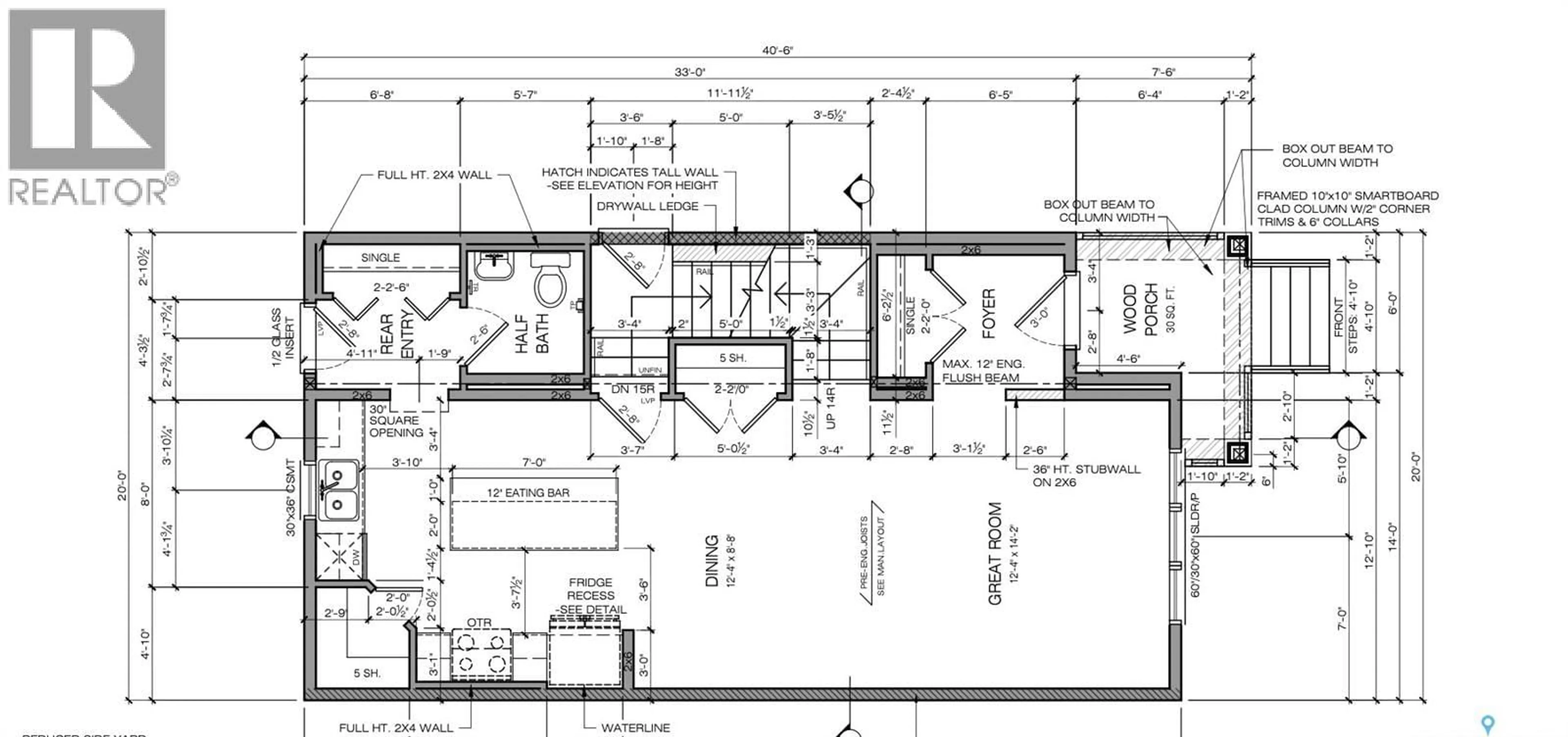 Floor plan for 3135 BOWEN STREET, Regina Saskatchewan S4V4E6