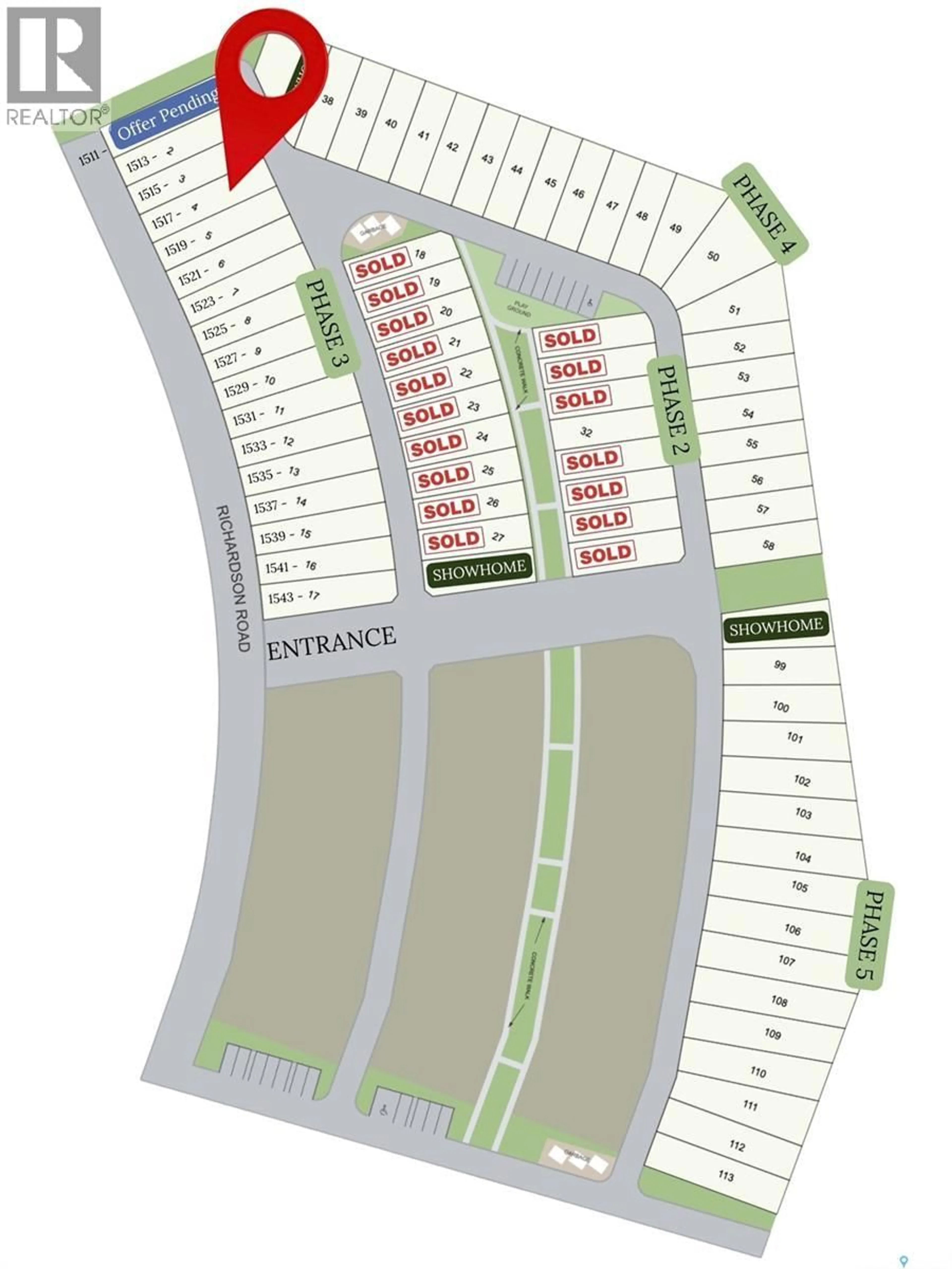 Floor plan for 1517 RICHARDSON ROAD, Saskatoon Saskatchewan S7M0W9