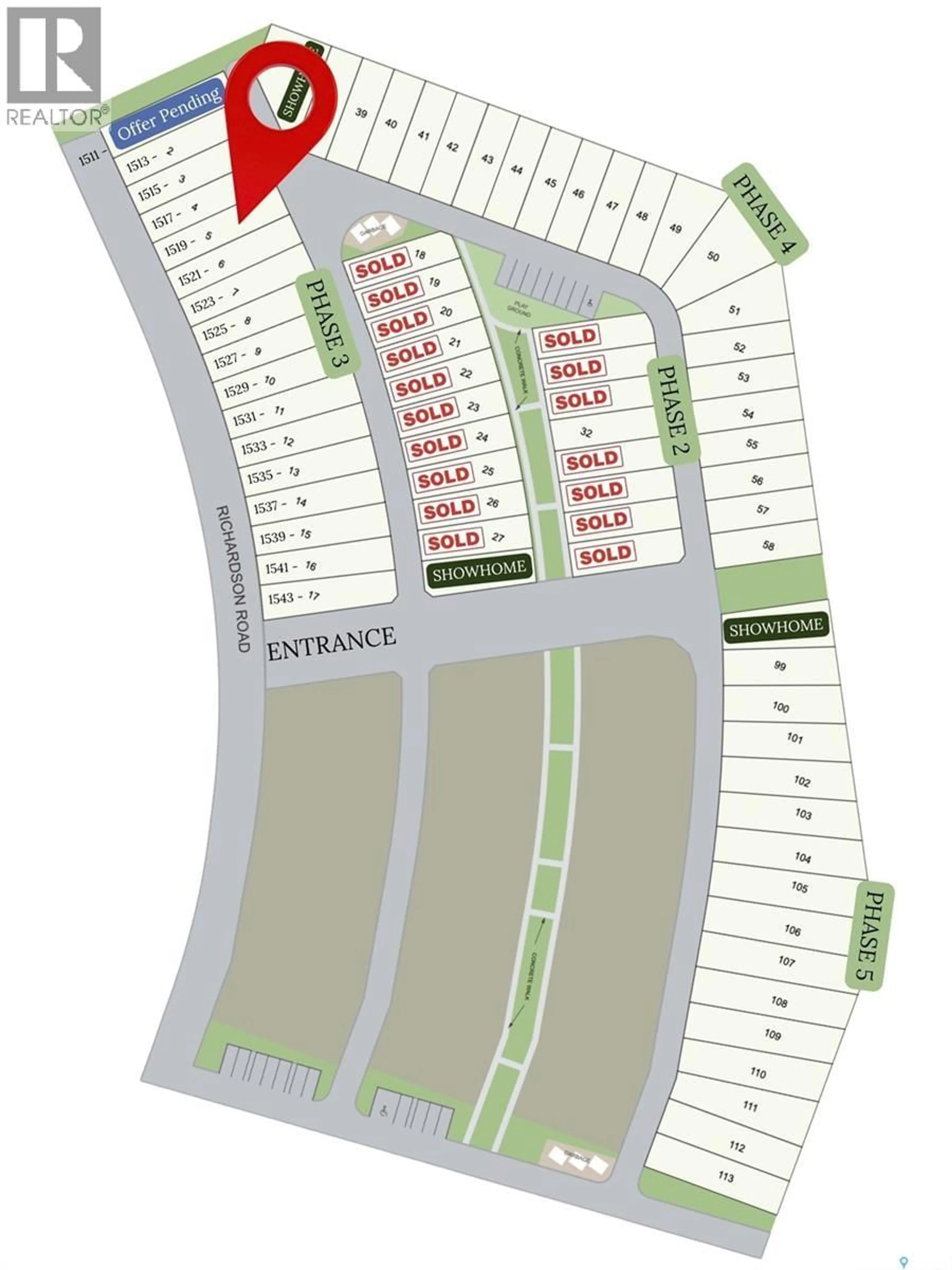 Floor plan for 1519 RICHARDSON ROAD, Saskatoon Saskatchewan S7M0W9