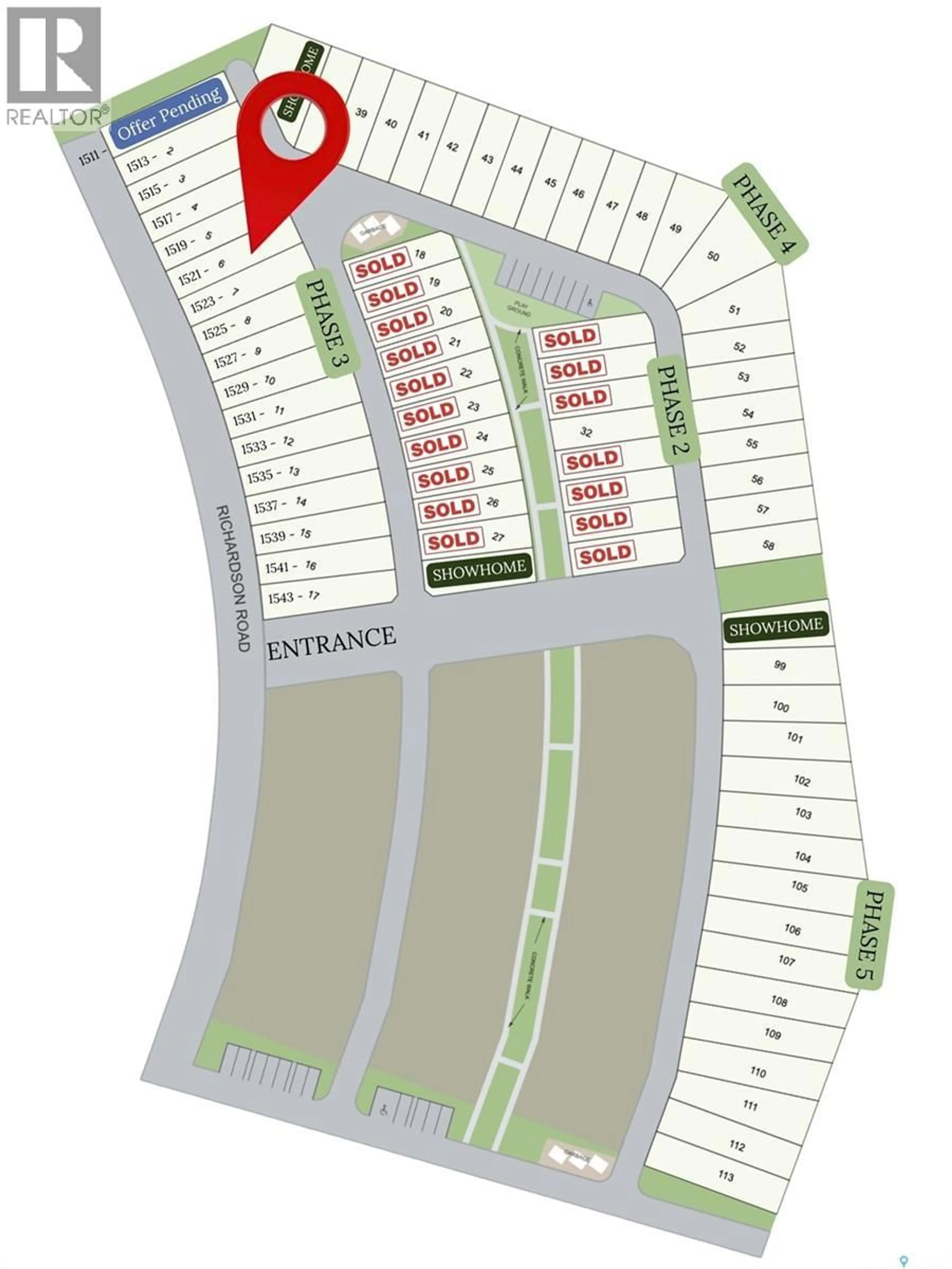 Floor plan for 1521 RICHARDSON ROAD, Saskatoon Saskatchewan S7M0W9