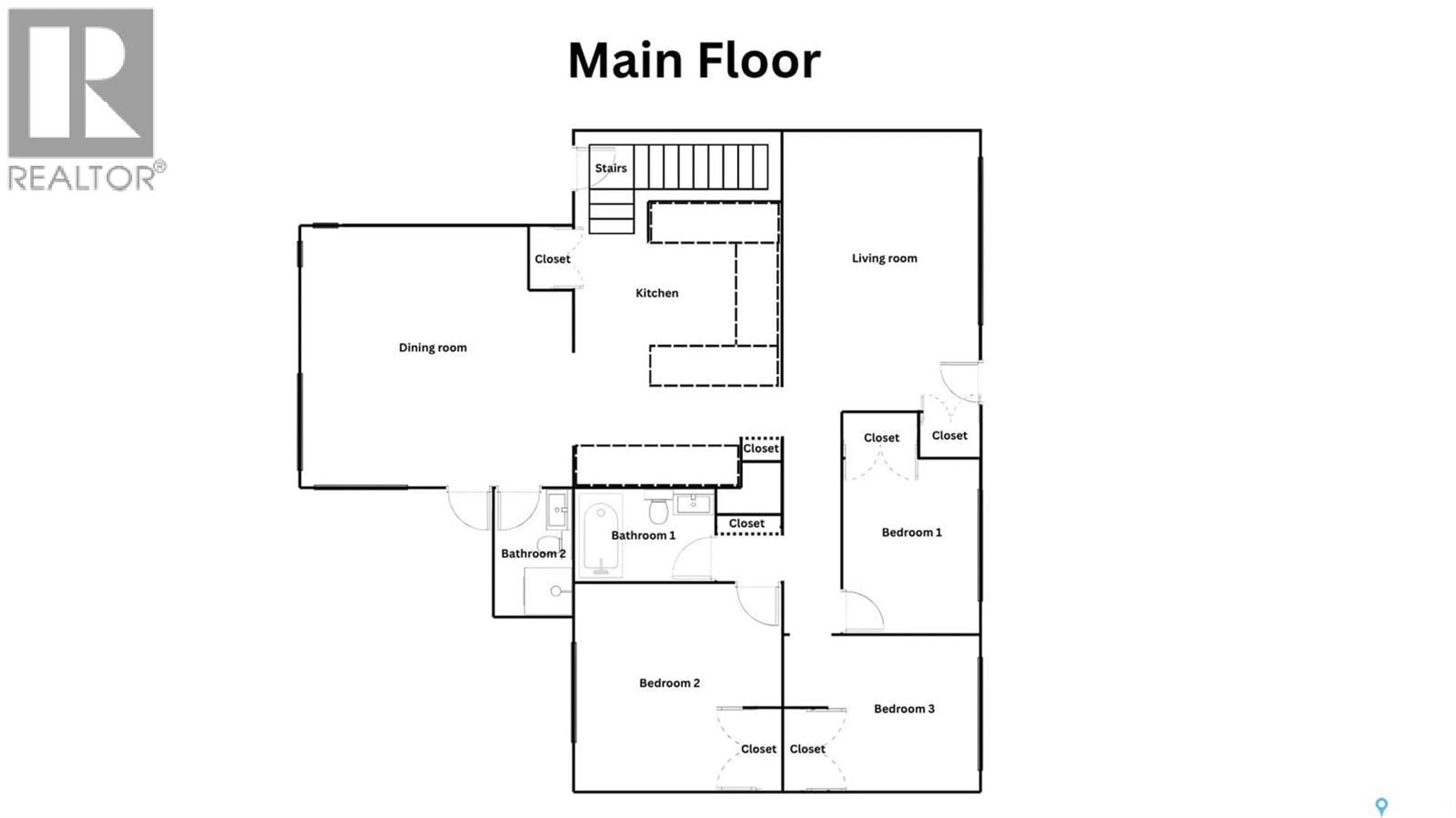 Floor plan for 2808 CLARENCE AVENUE, Saskatoon Saskatchewan S7J1M8