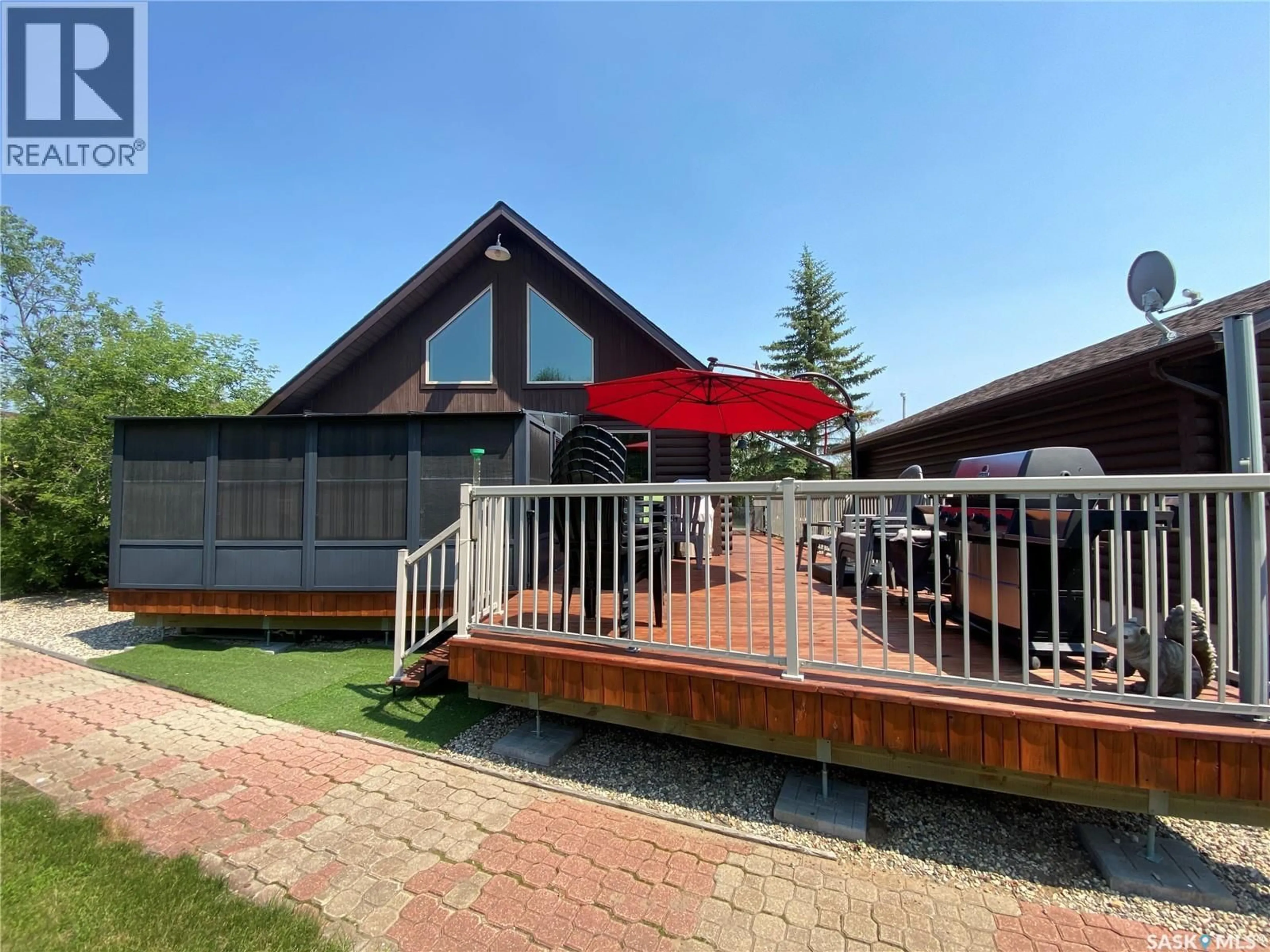 Patio, mountain view for 1 - 14 SPIRITWOOD LANE, Good Spirit Lake Saskatchewan S0A0L0
