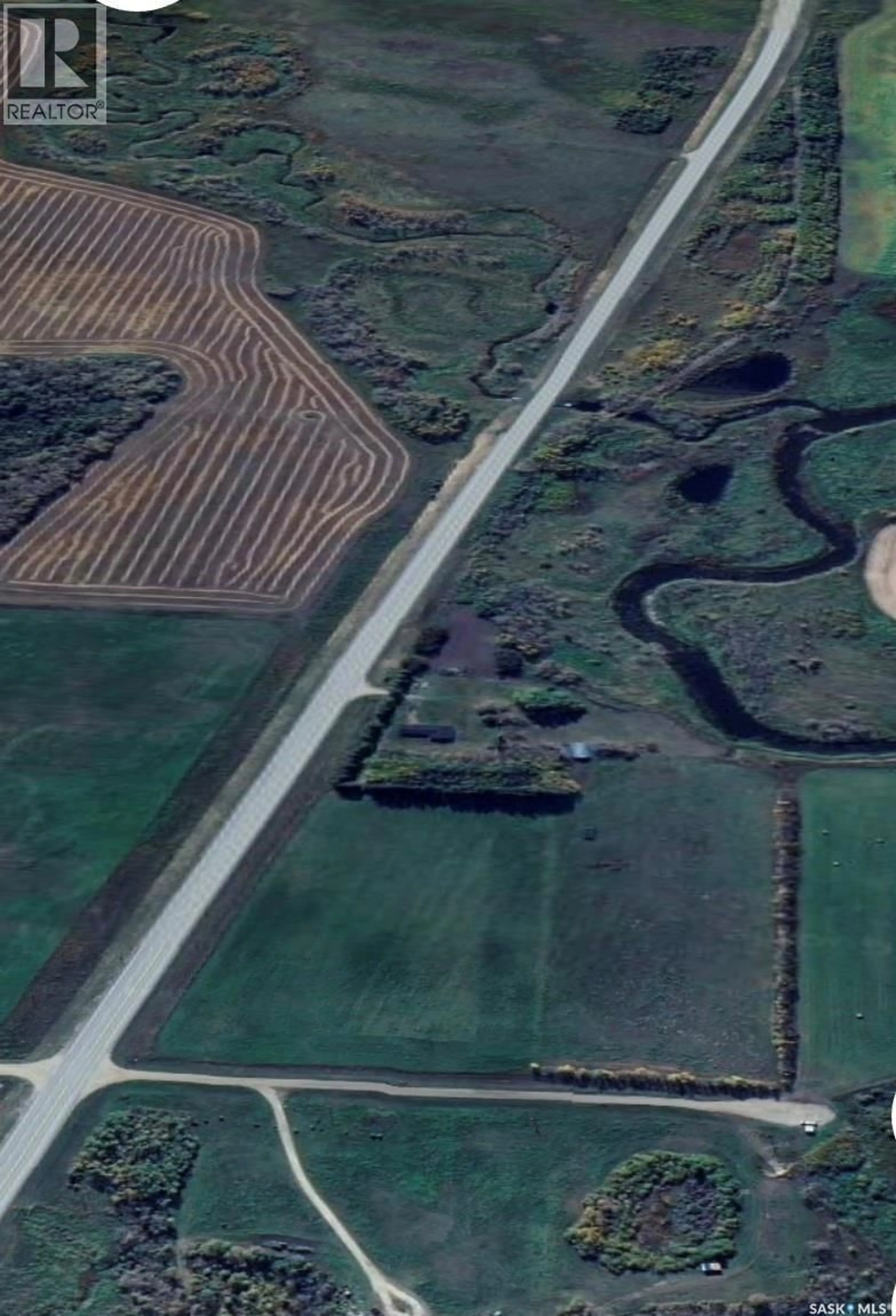 A pic from outside/outdoor area/front of a property/back of a property/a pic from drone, street for FISHER ACREAGE, Good Lake Rm No. 274 Saskatchewan S0A3V0
