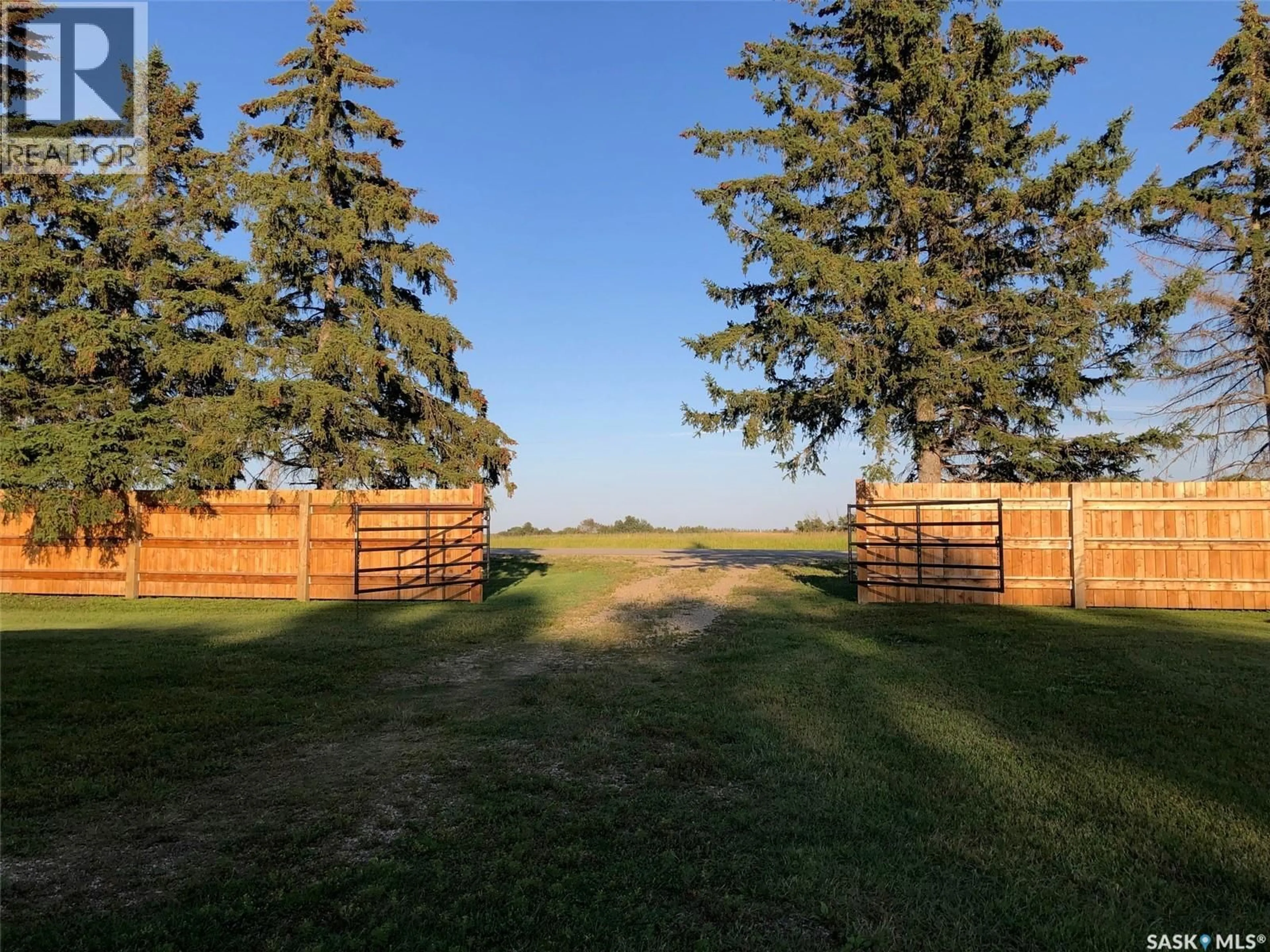 A pic from outside/outdoor area/front of a property/back of a property/a pic from drone, forest/trees view for FISHER ACREAGE, Good Lake Rm No. 274 Saskatchewan S0A3V0
