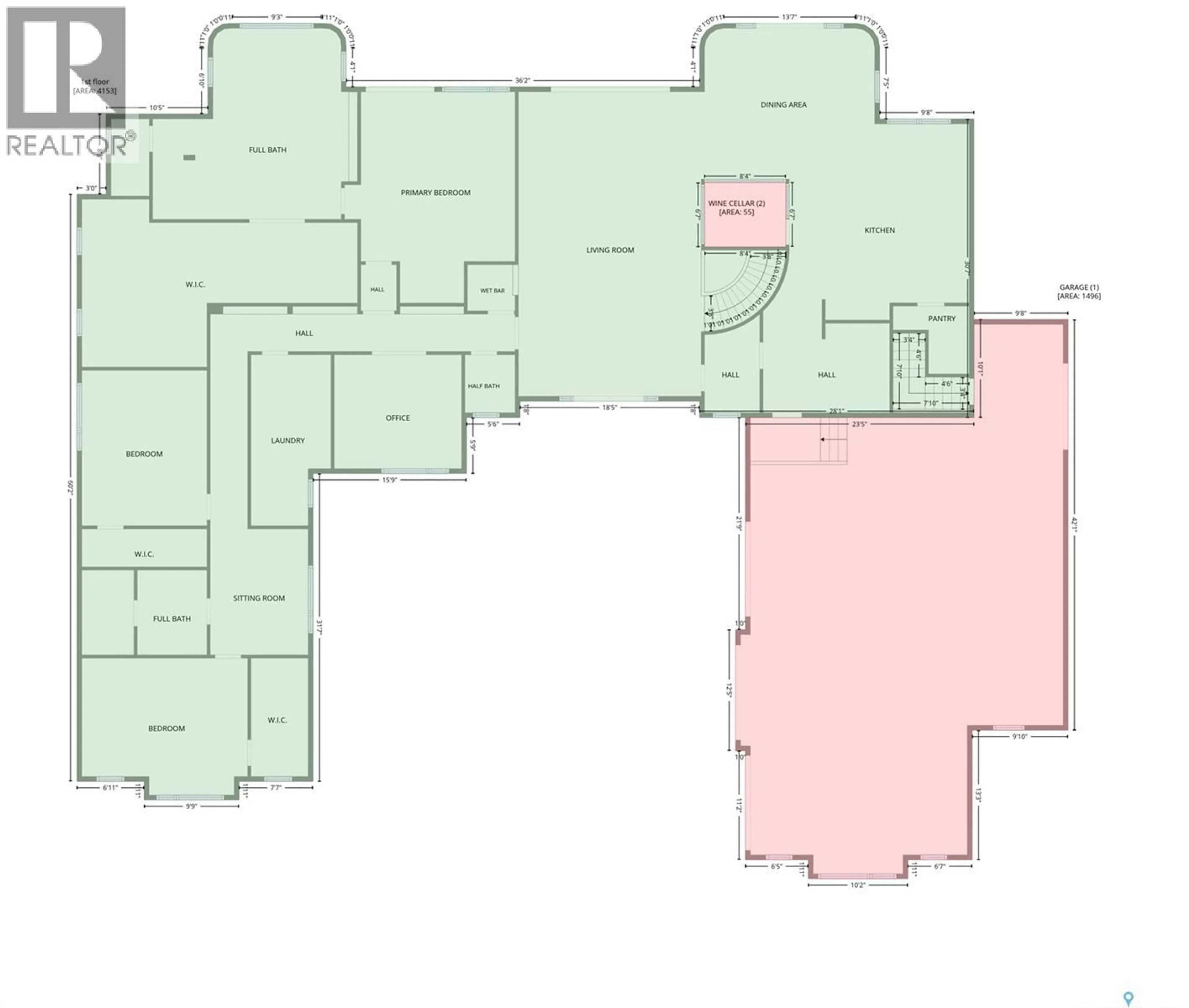 Floor plan for 131 GREENBRYRE STREET, Corman Park Rm No. 344 Saskatchewan S7V0J6
