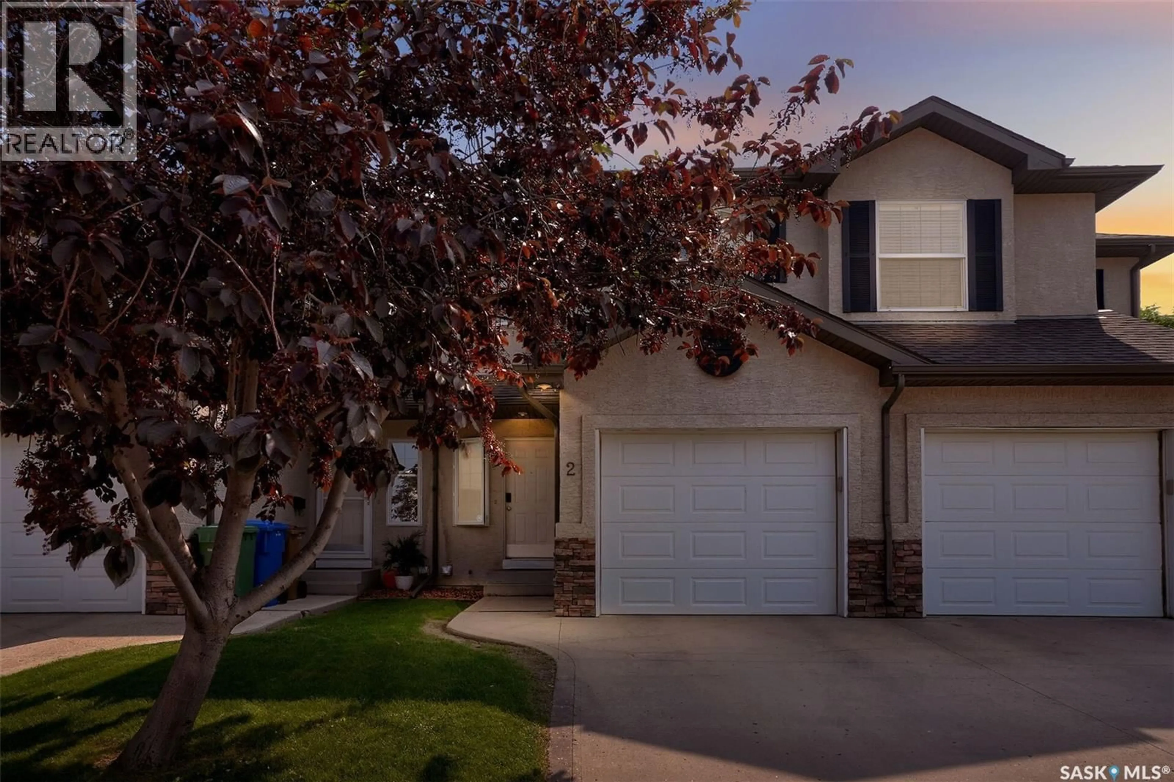 Home with vinyl exterior material, street for 2 - 3101 TREGARVA ROAD, Regina Saskatchewan S4V0K5
