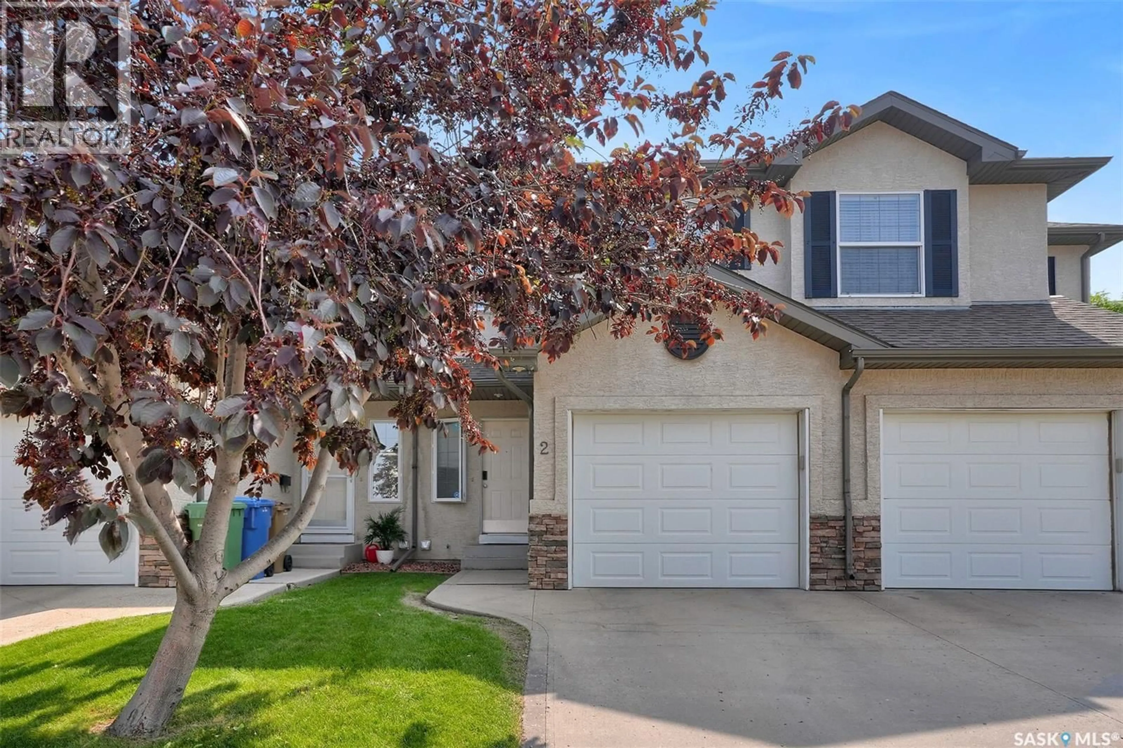 Home with vinyl exterior material, street for 2 - 3101 TREGARVA ROAD, Regina Saskatchewan S4V0K5
