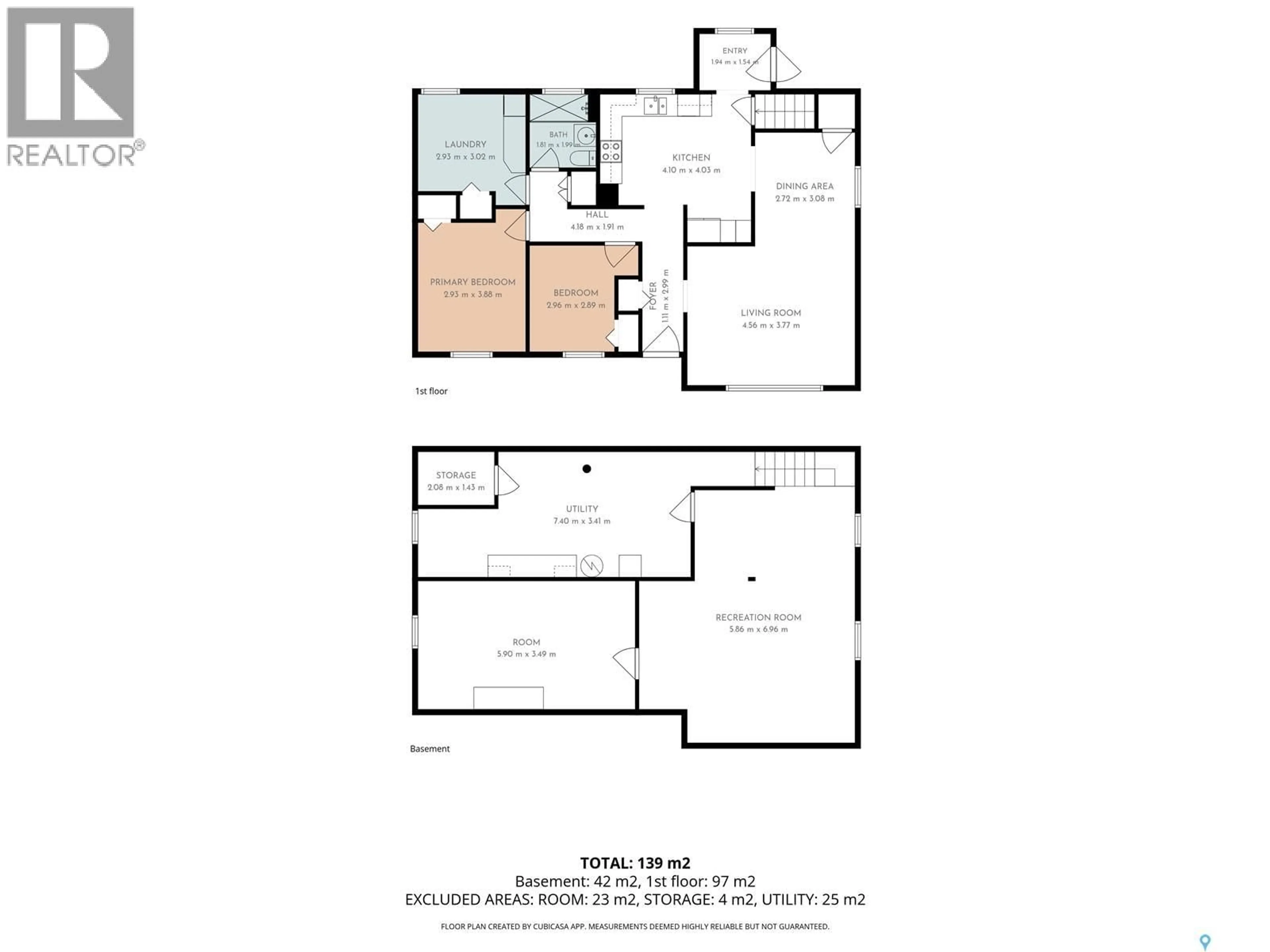 Floor plan for 208 EDWARDS STREET, Strasbourg Saskatchewan S0G4V0