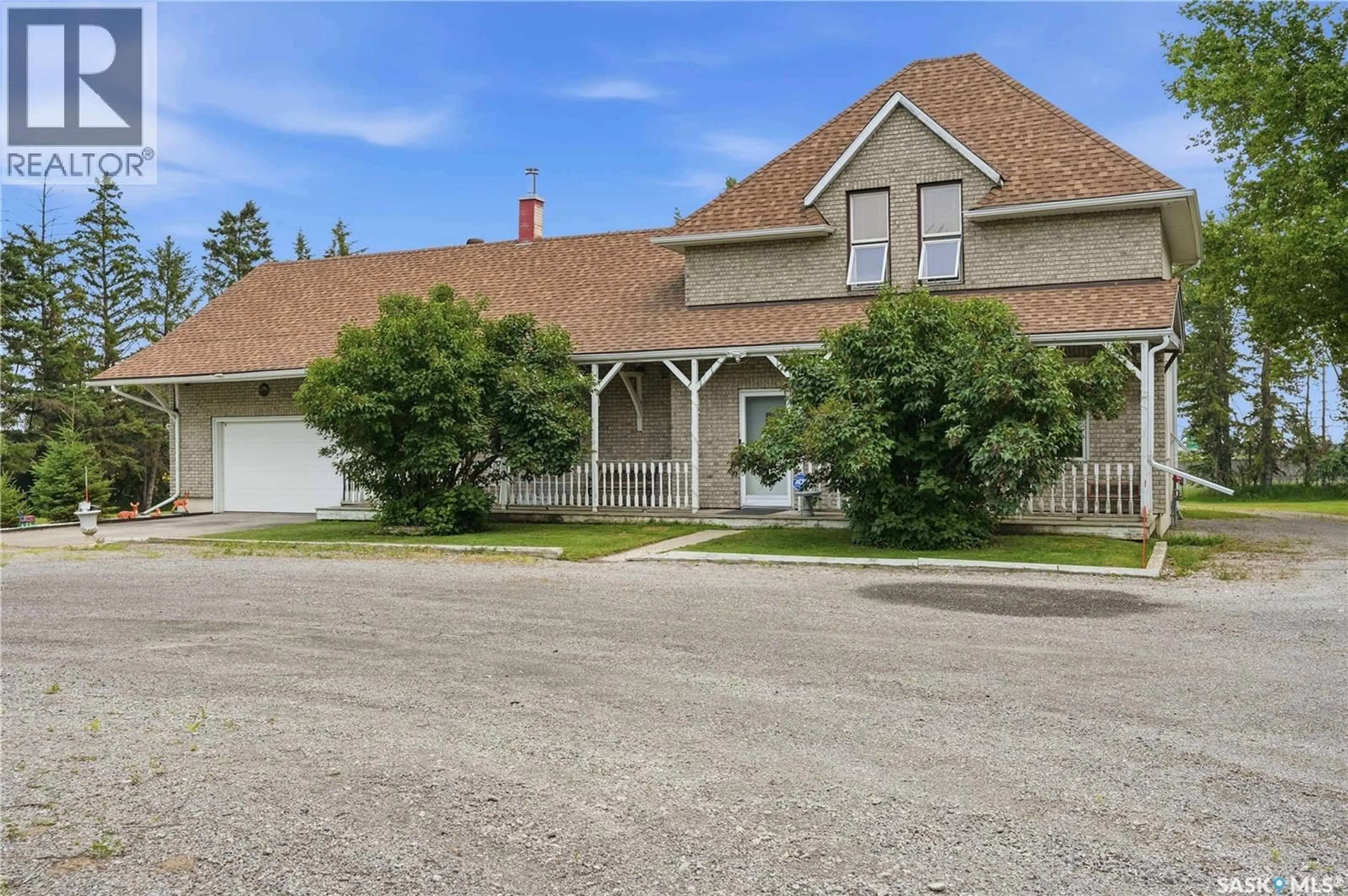 A pic from outside/outdoor area/front of a property/back of a property/a pic from drone, street for 749 GIBSON ROAD, Balgonie Saskatchewan S0G0E0