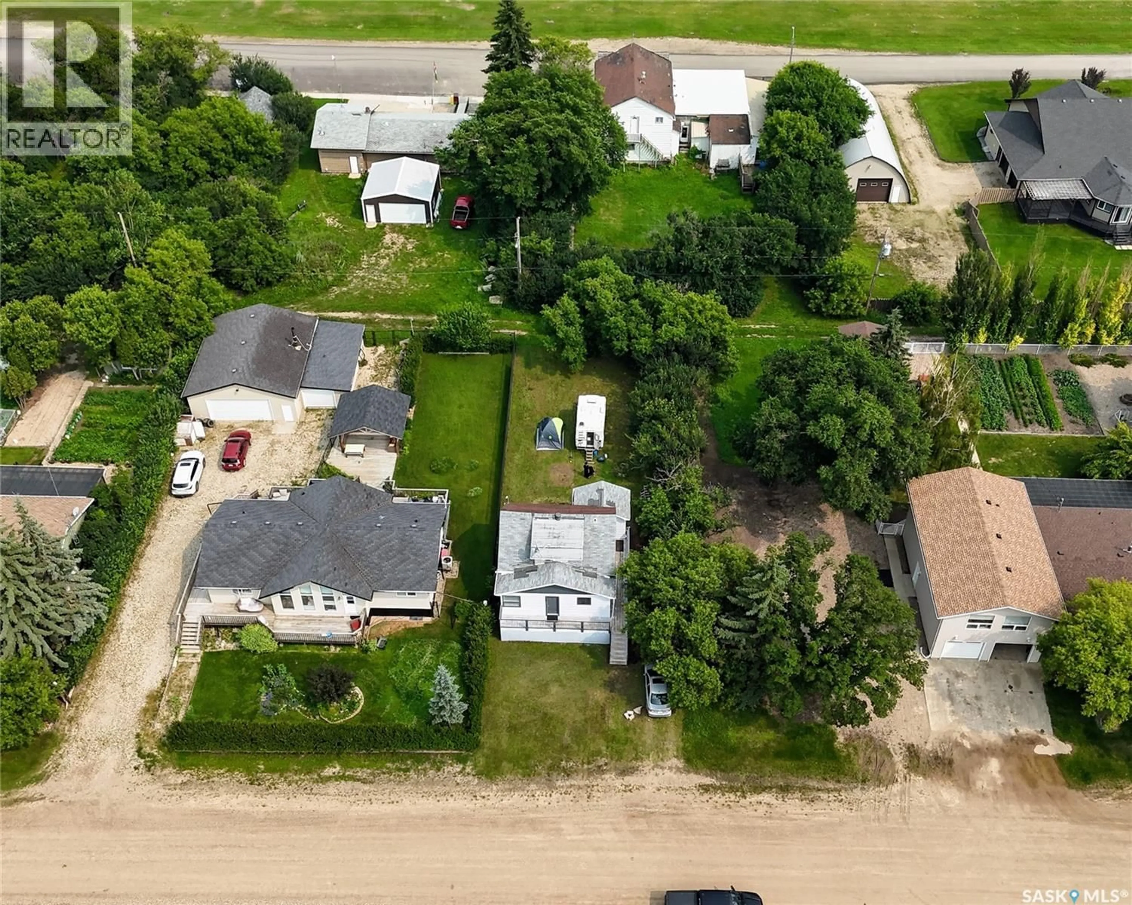 A pic from outside/outdoor area/front of a property/back of a property/a pic from drone, street for 116 2ND AVENUE, Meacham Saskatchewan S0K2V0