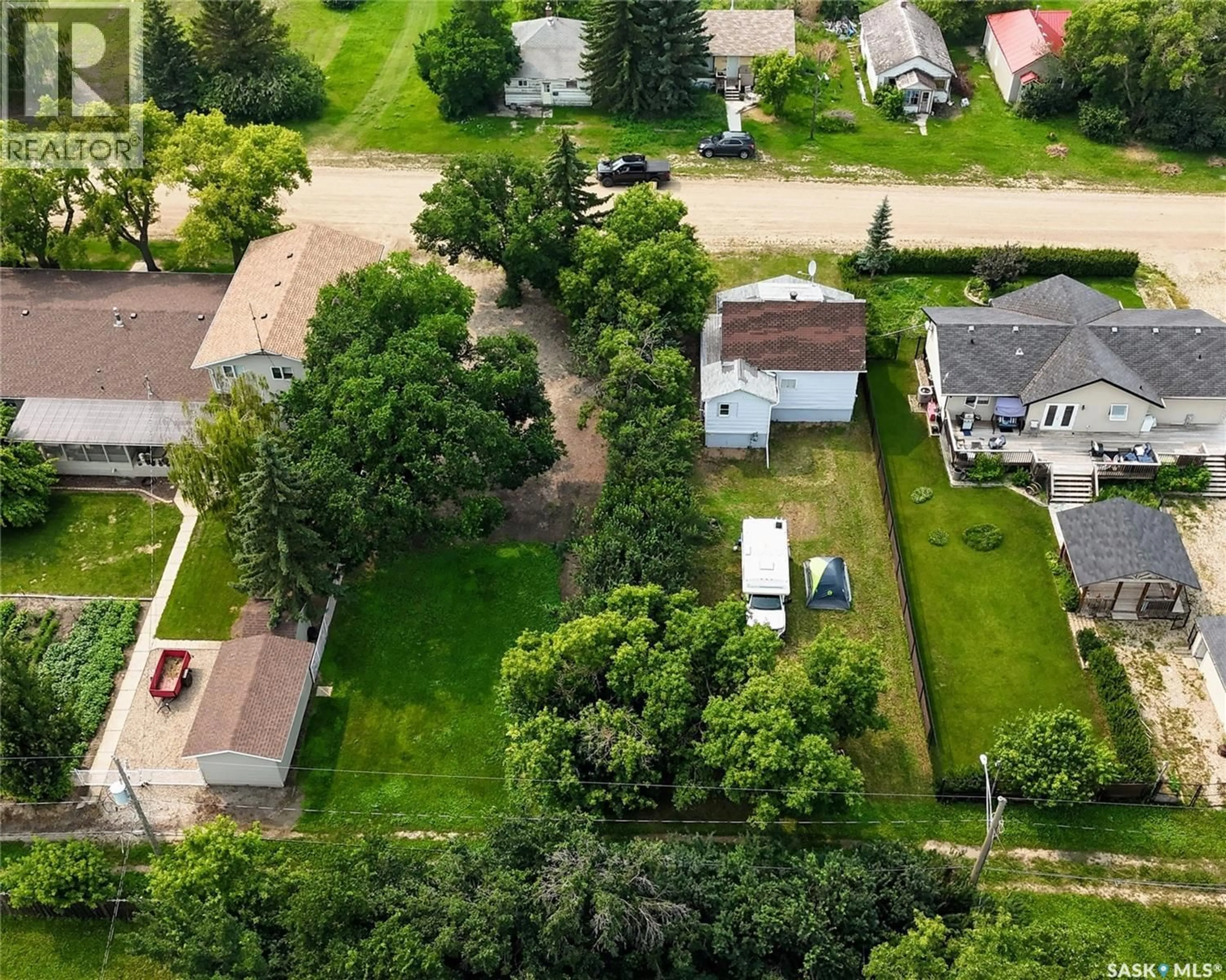 A pic from outside/outdoor area/front of a property/back of a property/a pic from drone, street for 116 2ND AVENUE, Meacham Saskatchewan S0K2V0