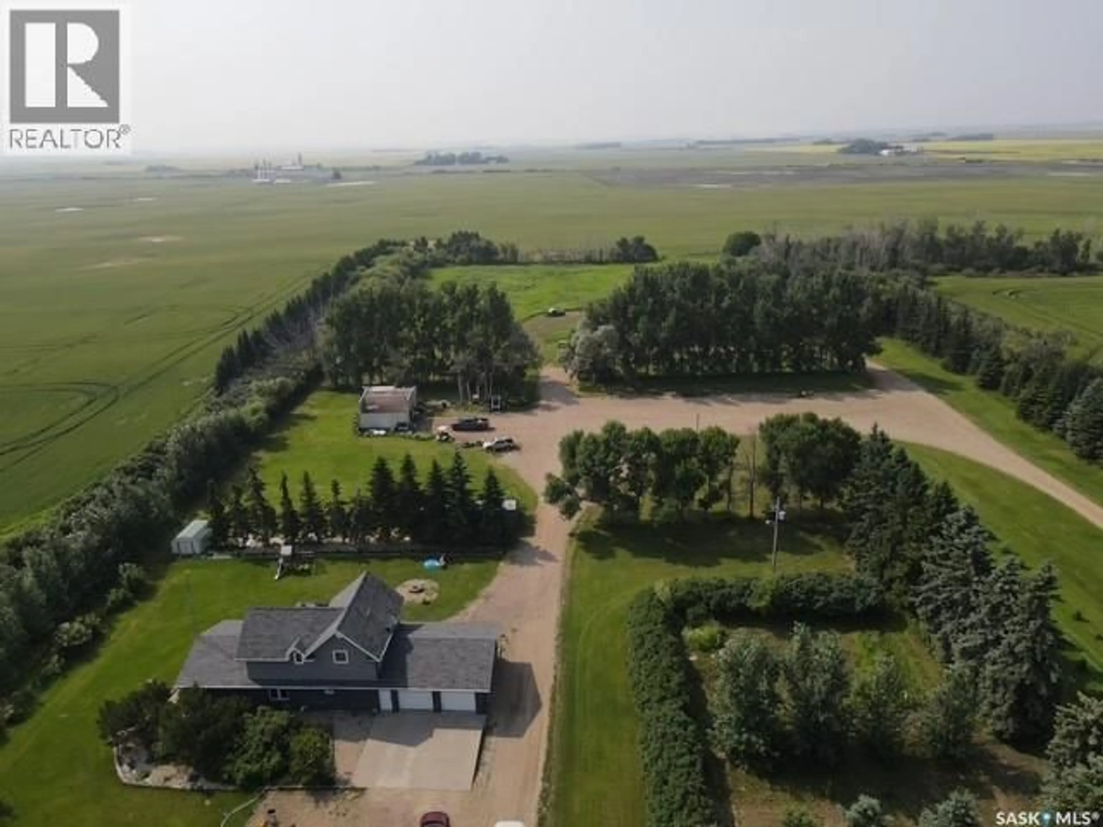 A pic from outside/outdoor area/front of a property/back of a property/a pic from drone, unknown for 6 30 32W1, Kamsack Saskatchewan S0A1S0