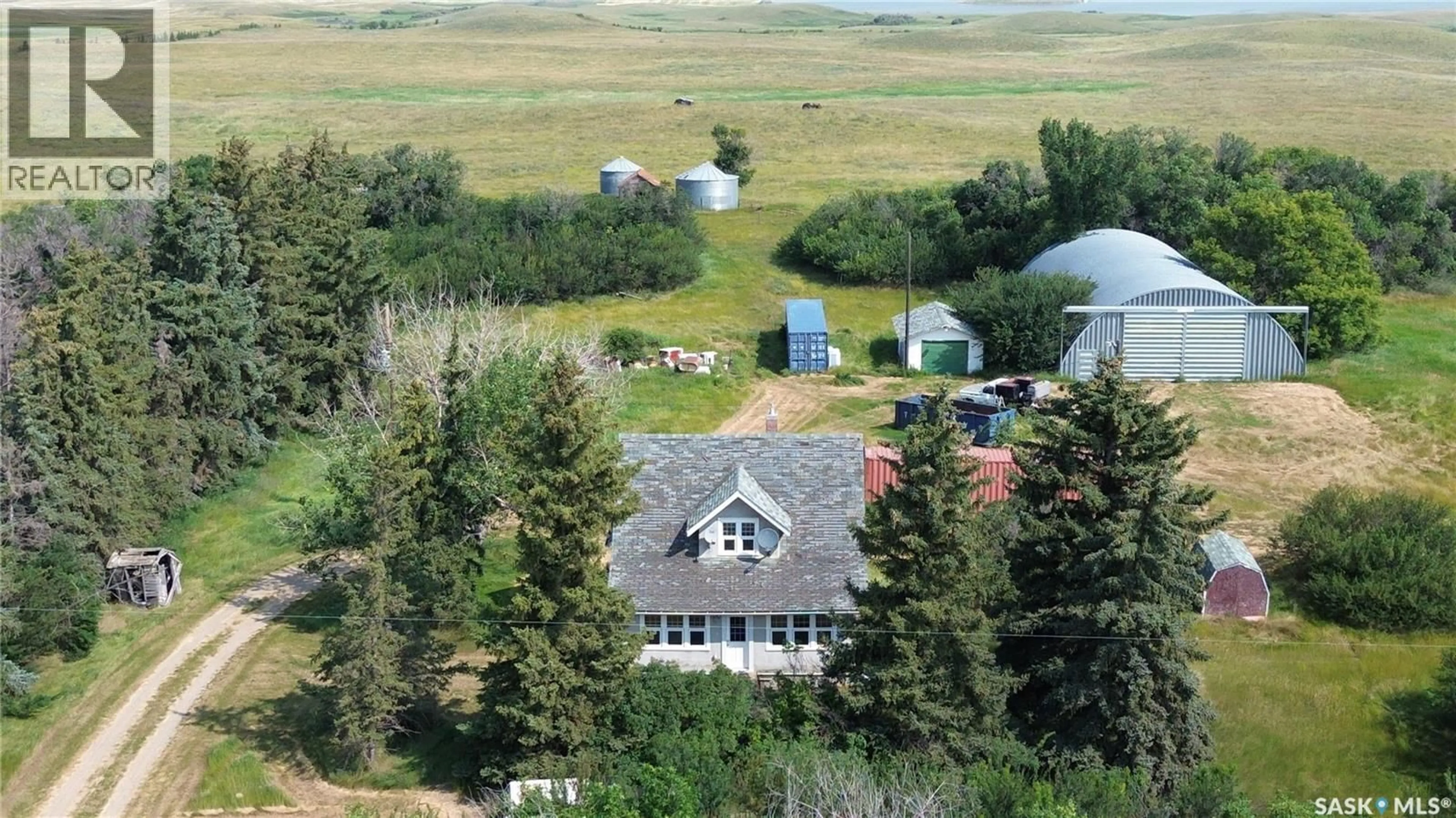 A pic from outside/outdoor area/front of a property/back of a property/a pic from drone, mountain view for EIDEM ESTATE, Saskatchewan Landing Rm No.167 Saskatchewan S0N2P0