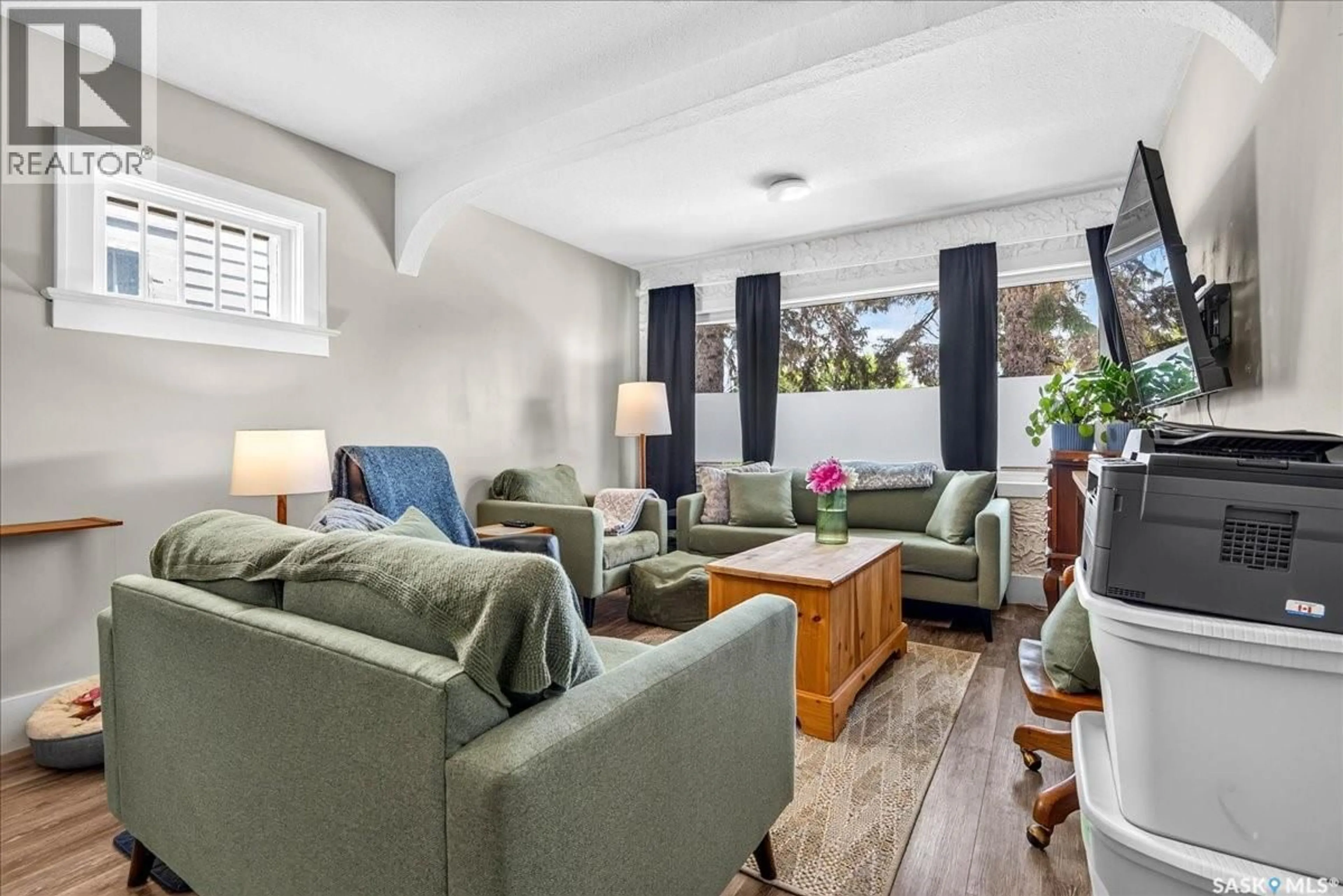 Living room with furniture, unknown for 1922 ATKINSON STREET, Regina Saskatchewan S4N3W5