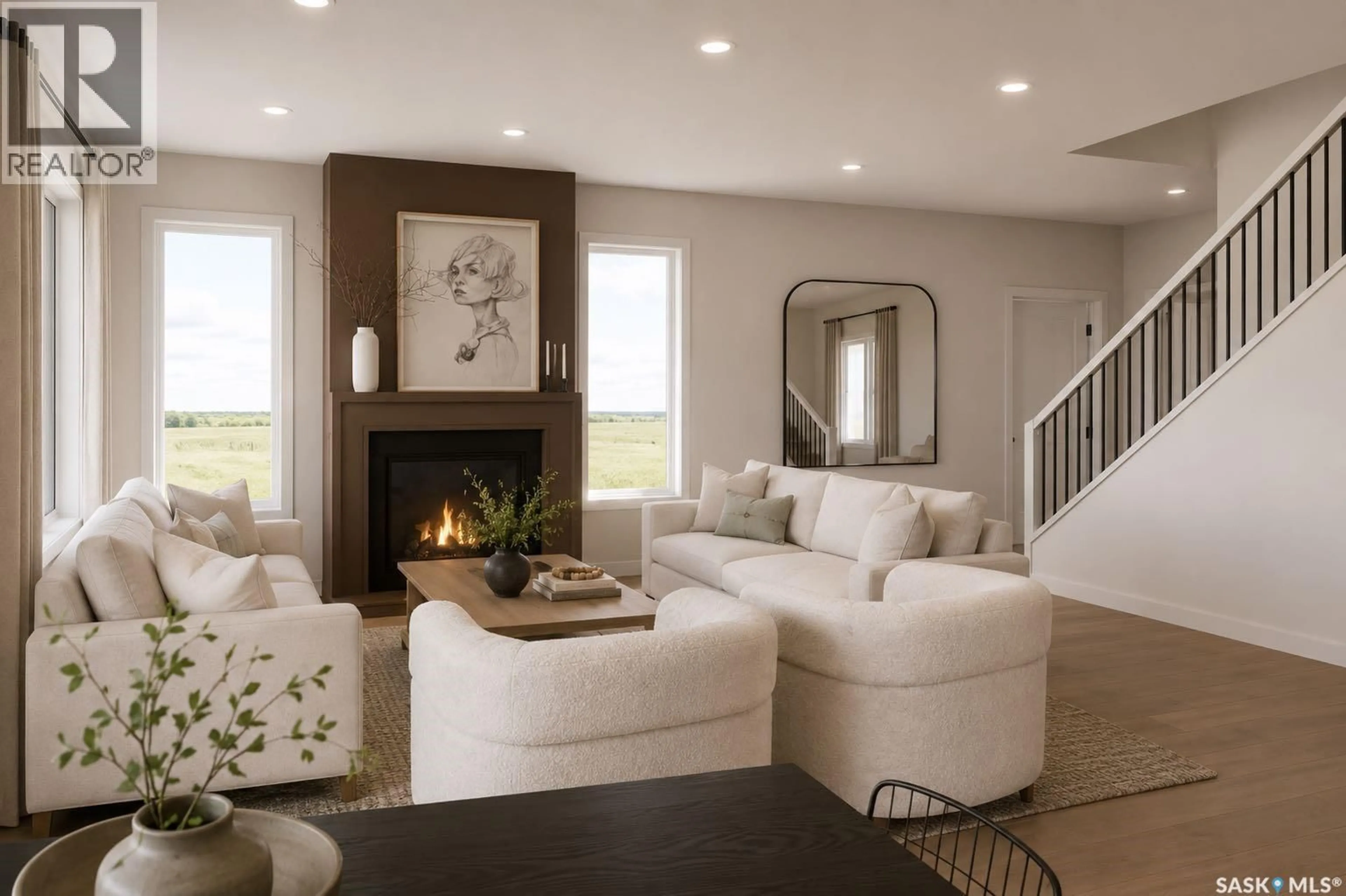 Living room with furniture, unknown for 35 COUNTRY ROAD, Lumsden Saskatchewan S0G3C0