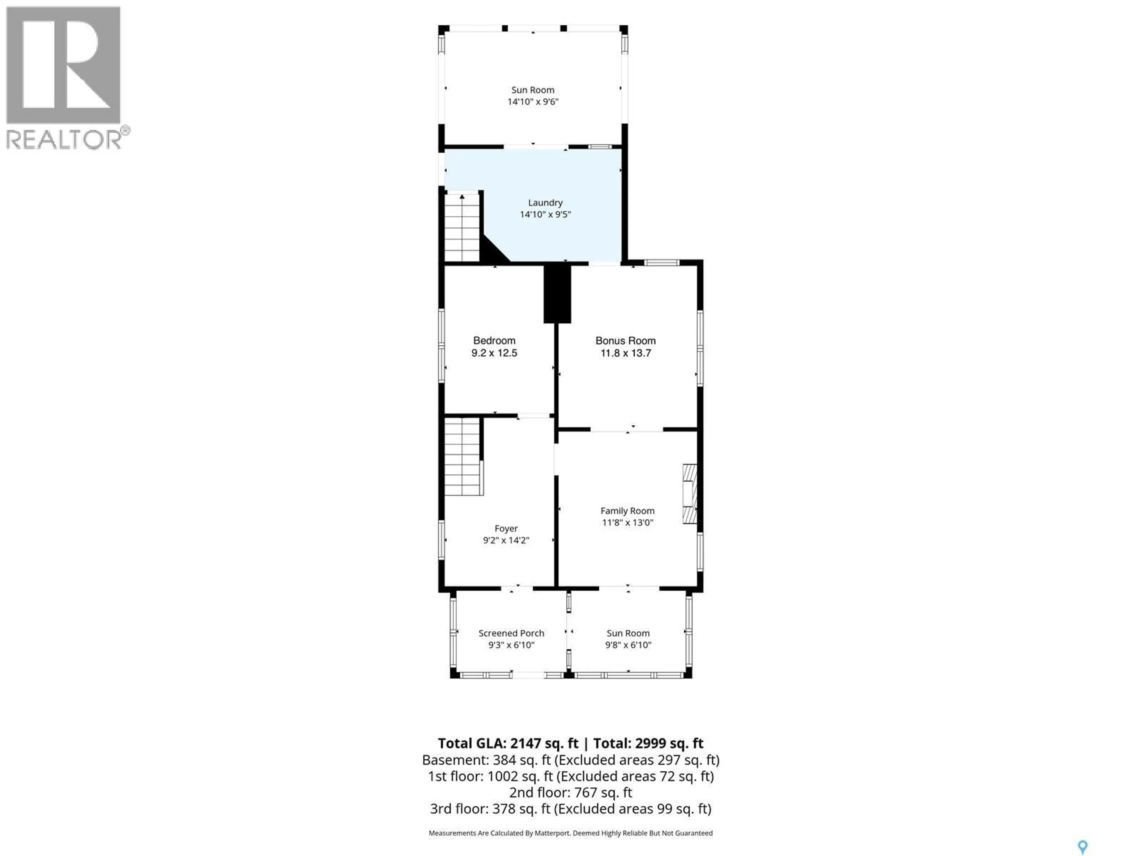 Floor plan for 518 10TH STREET, Saskatoon Saskatchewan S7N0E2