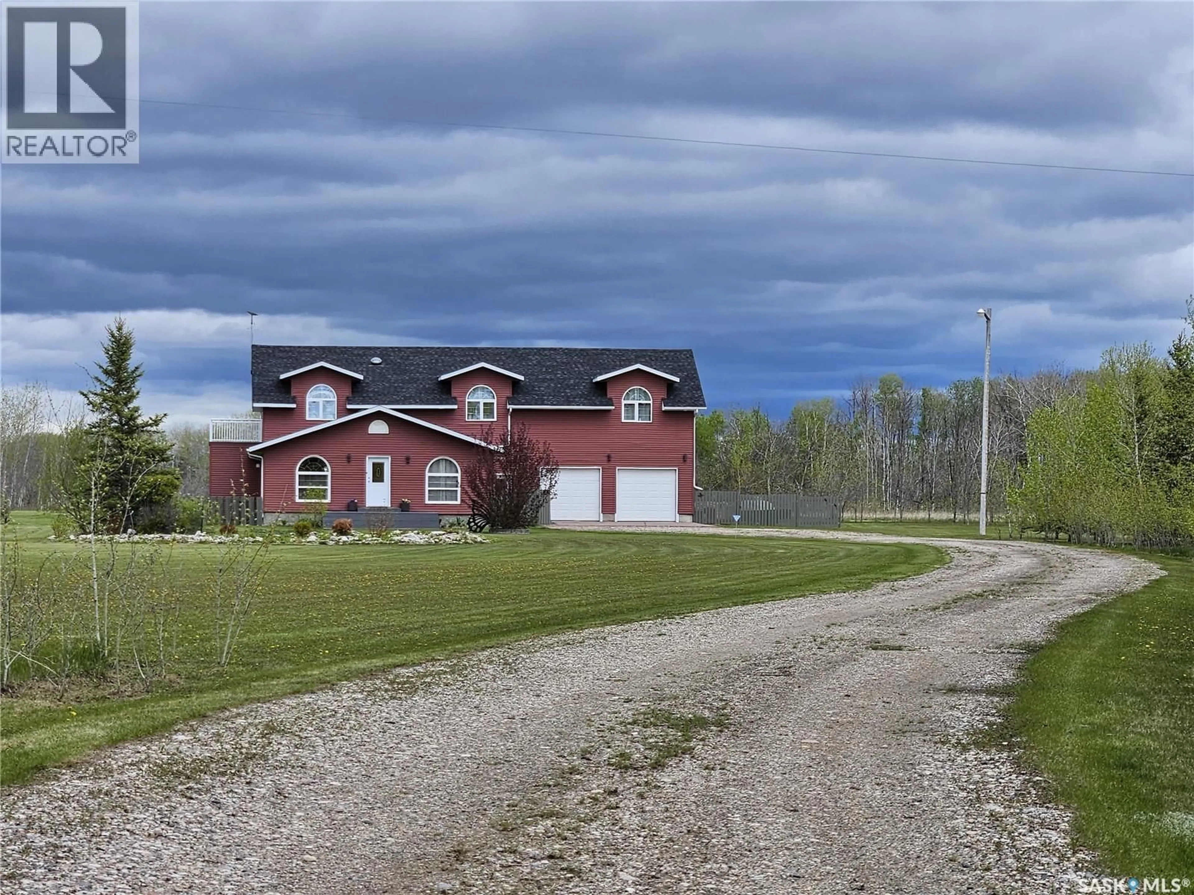 A pic from outside/outdoor area/front of a property/back of a property/a pic from drone, street for 11 HWY 9, Hudson Bay Rm No. 394 Saskatchewan S0E0Y0