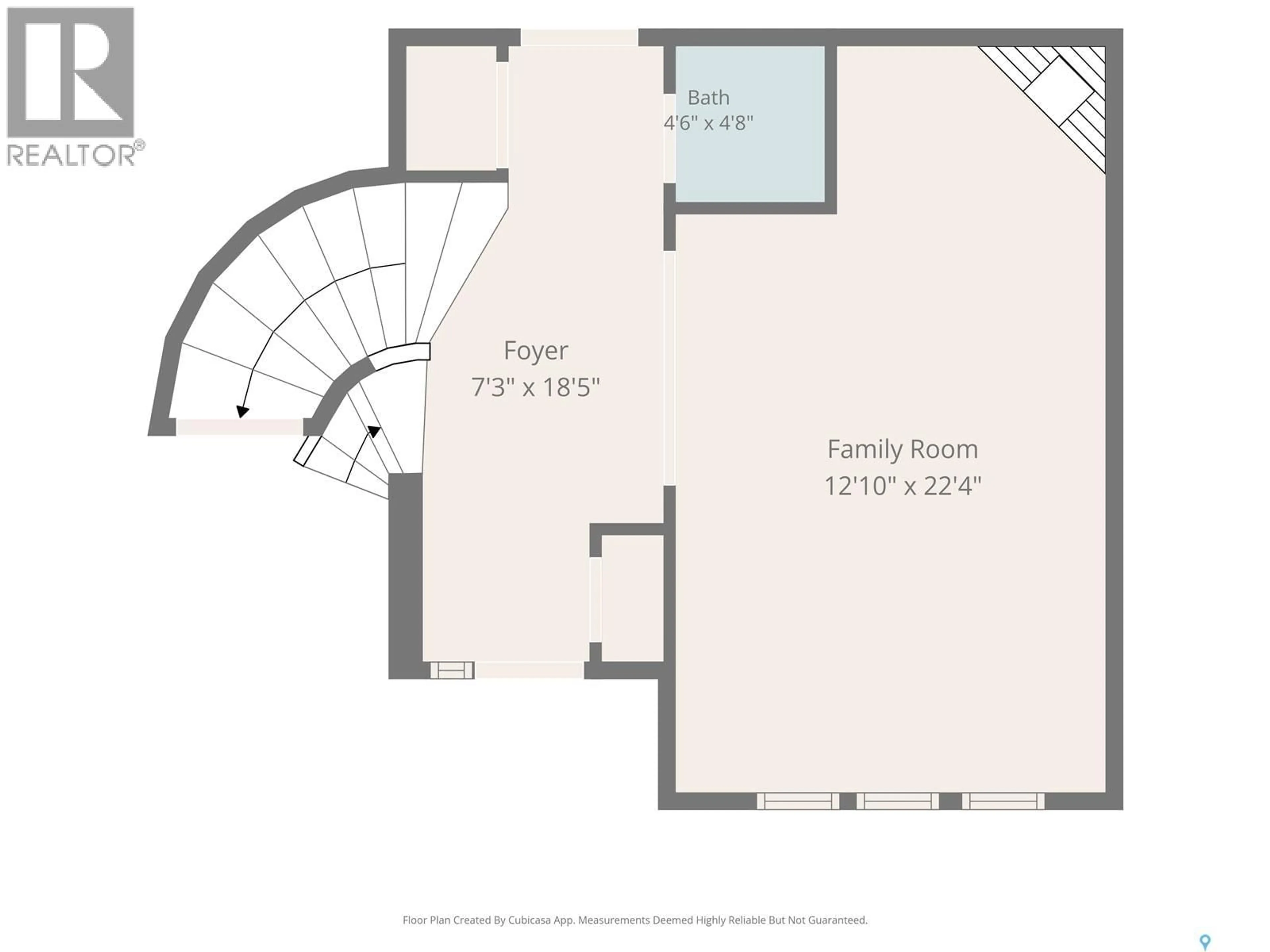 Floor plan for 22 BLUE PLACE, Saskatoon Saskatchewan S7M4R9