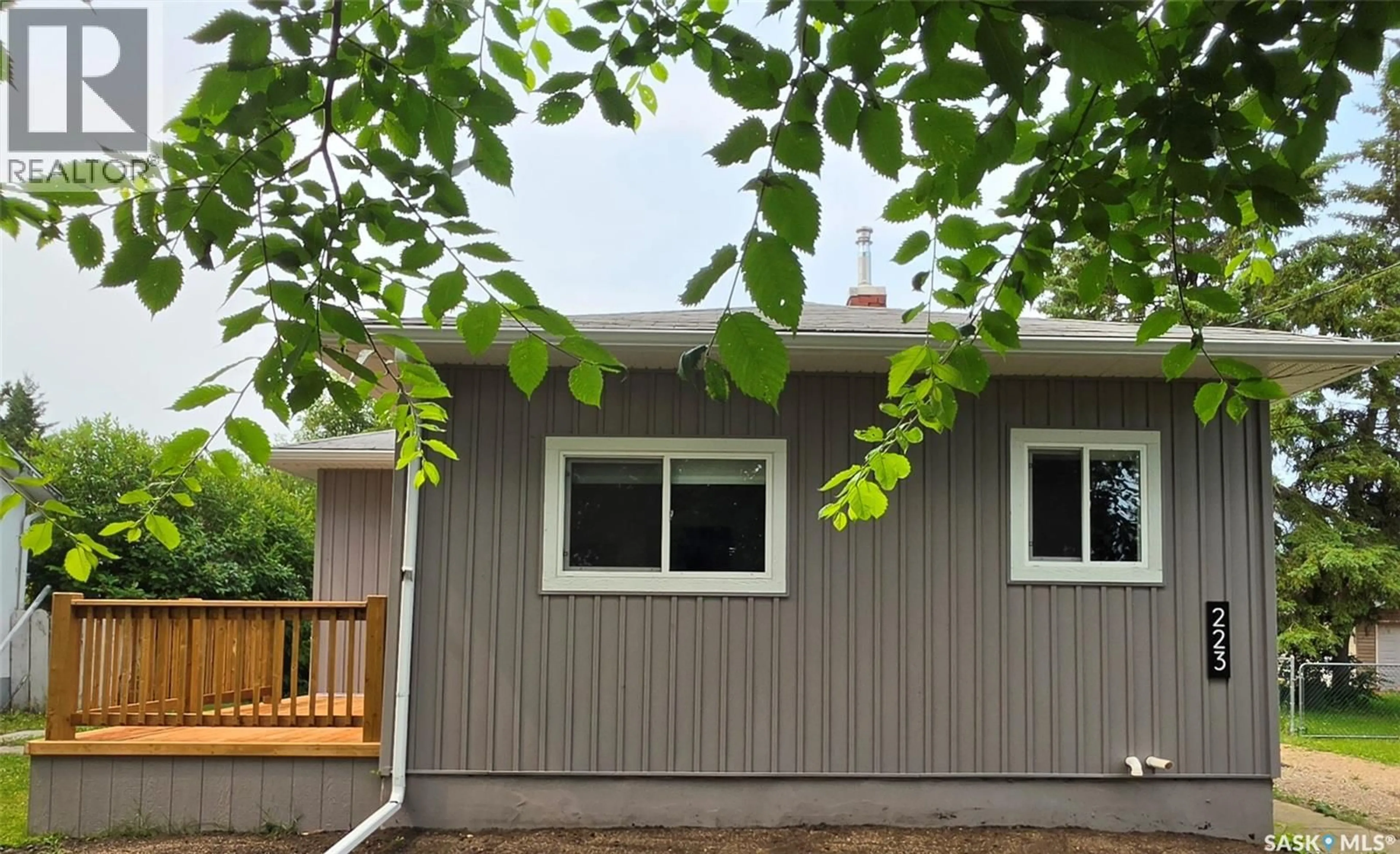 Home with vinyl exterior material, street for 223 3RD STREET, Preeceville Saskatchewan S0A3B0