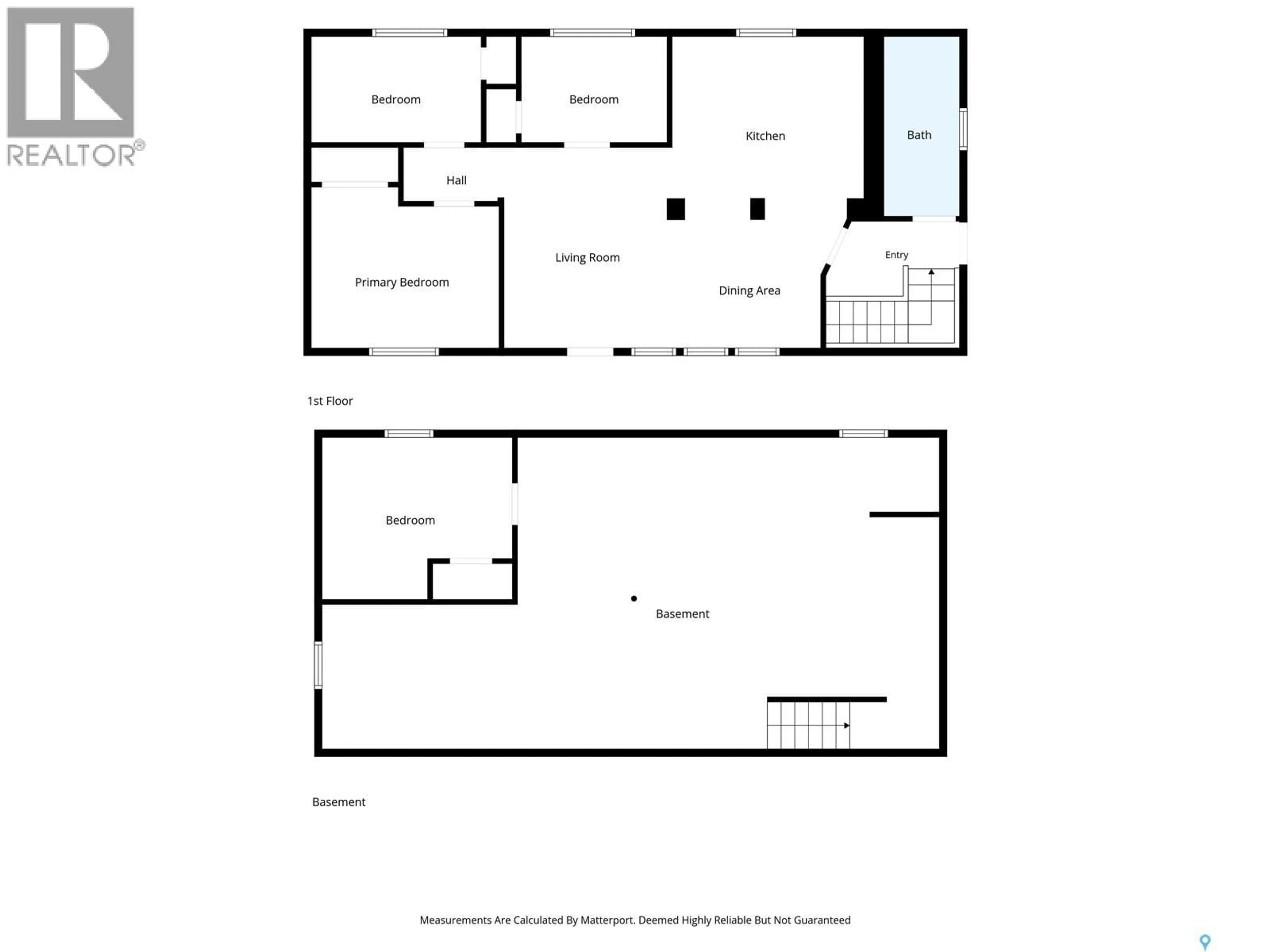 Floor plan for 318 1ST AVENUE, Blaine Lake Saskatchewan S0J0J0