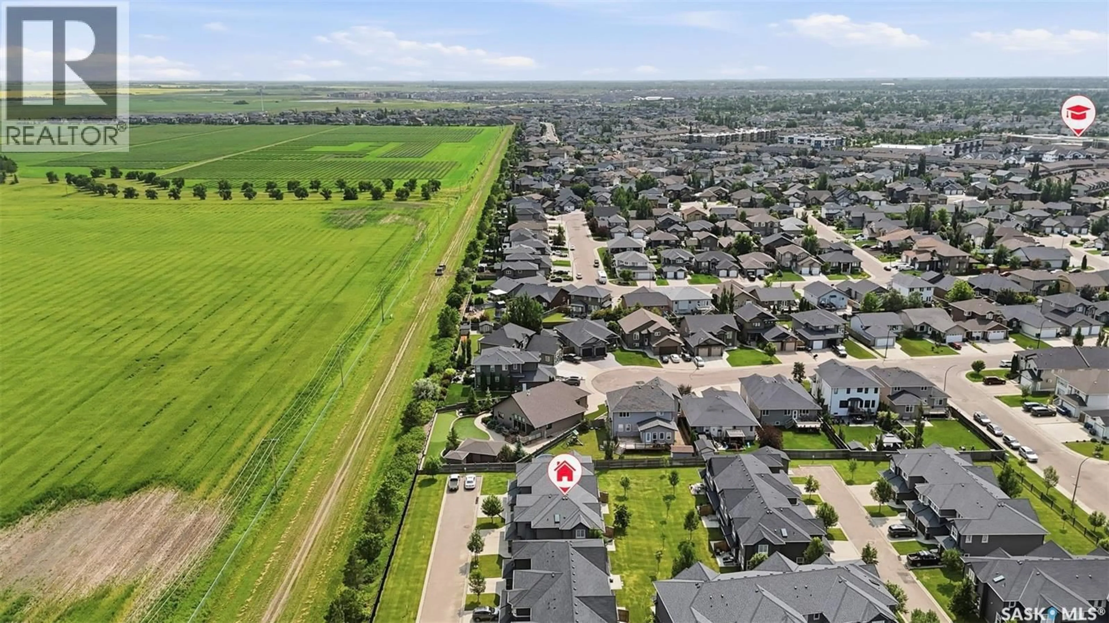 A pic from outside/outdoor area/front of a property/back of a property/a pic from drone, street for 316 - 1303 PATON CRESCENT, Saskatoon Saskatchewan S7W0P6