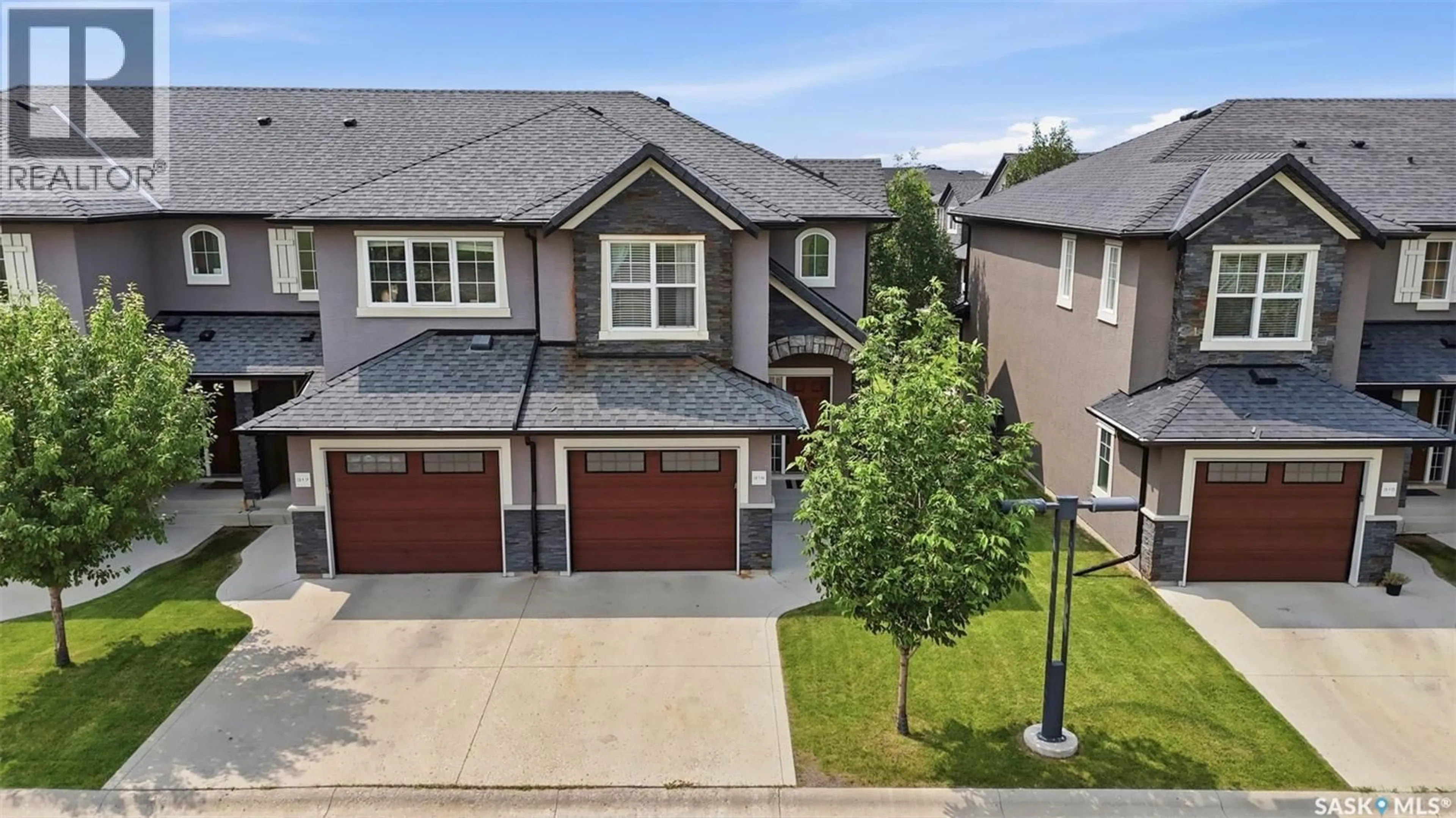 A pic from outside/outdoor area/front of a property/back of a property/a pic from drone, street for 316 - 1303 PATON CRESCENT, Saskatoon Saskatchewan S7W0P6
