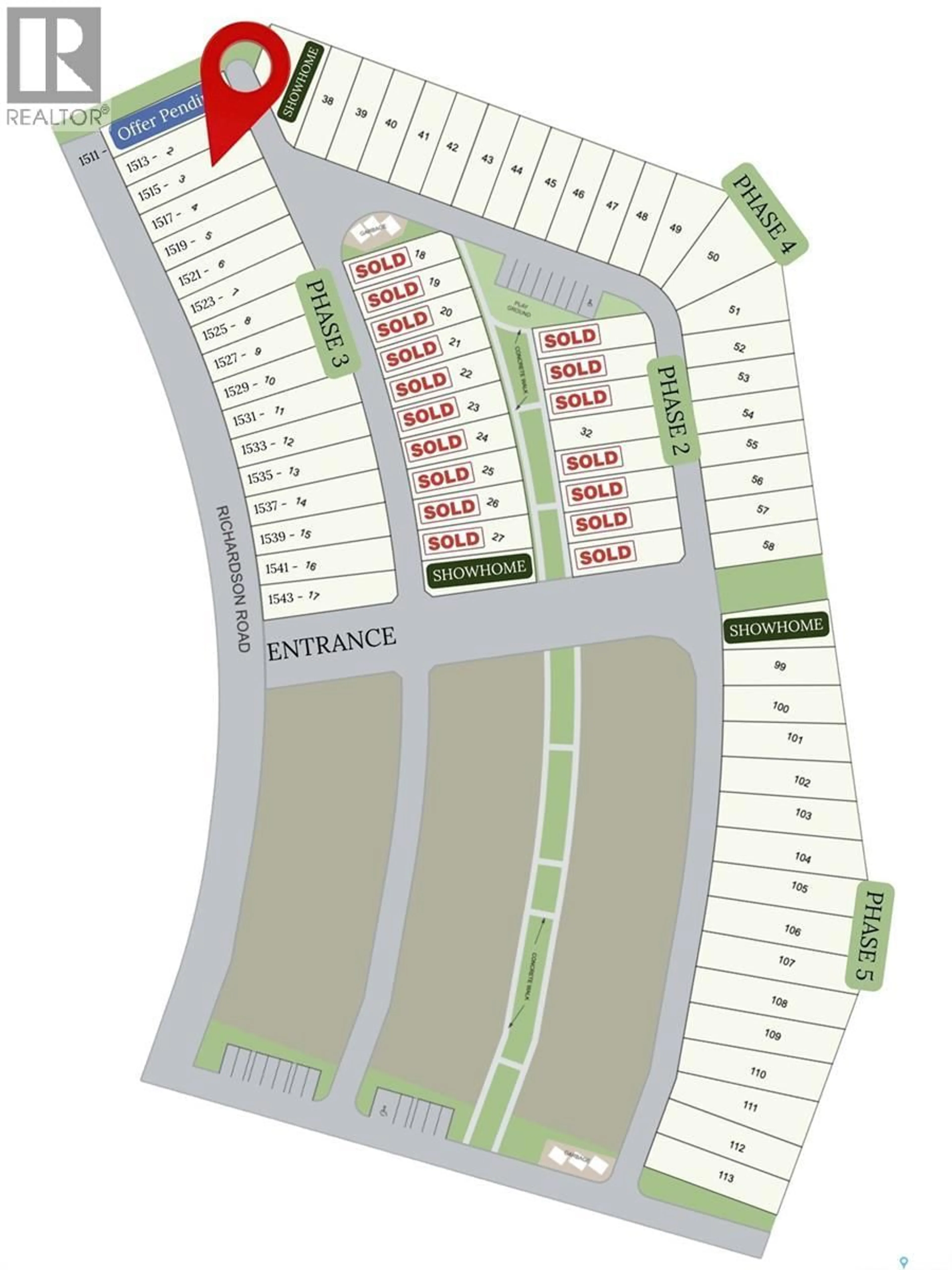 Floor plan for 1515 RICHARDSON ROAD, Saskatoon Saskatchewan S7M0W9