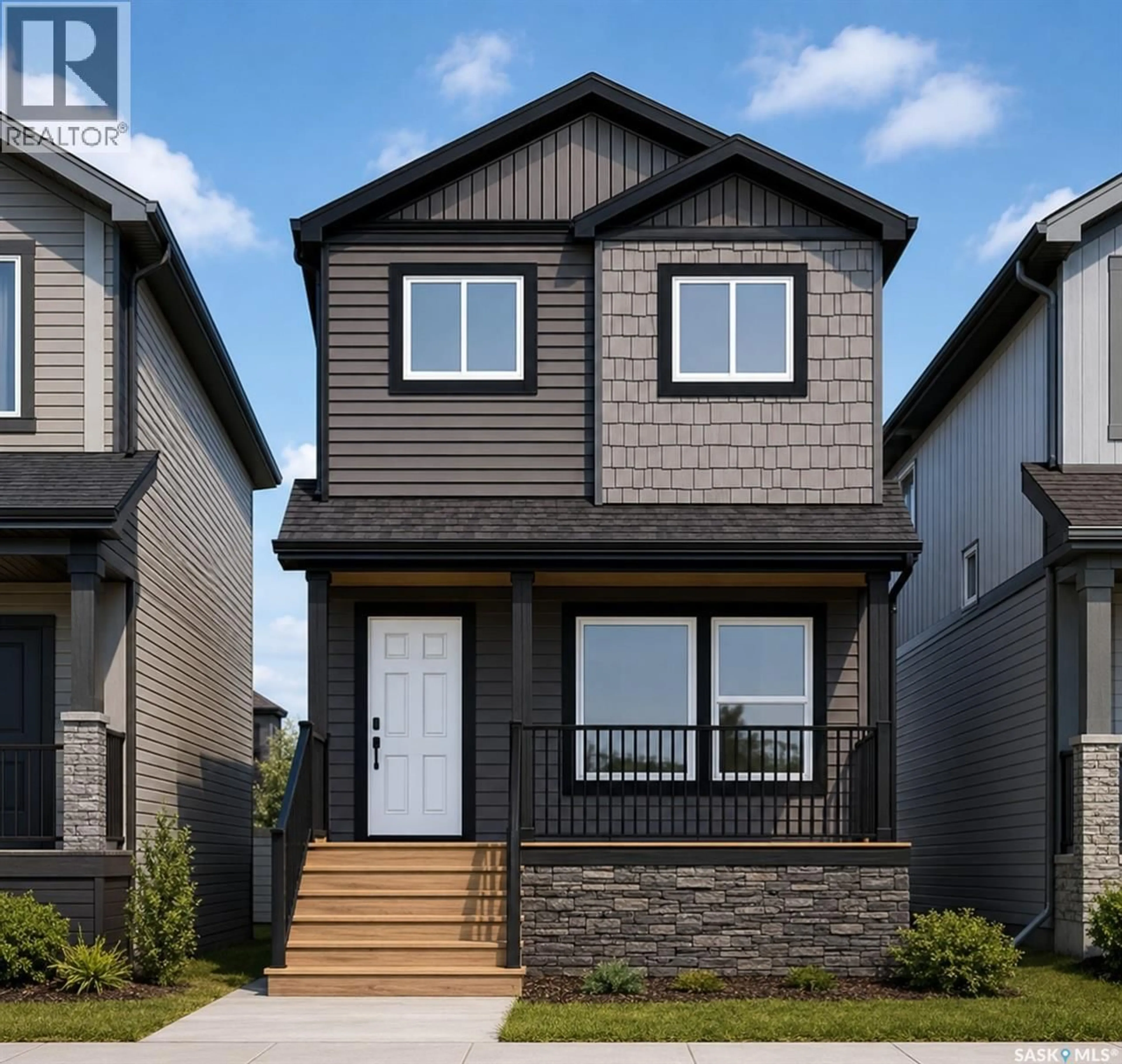 Home with vinyl exterior material, street for 1513 RICHARDSON ROAD, Saskatoon Saskatchewan S7M0W9