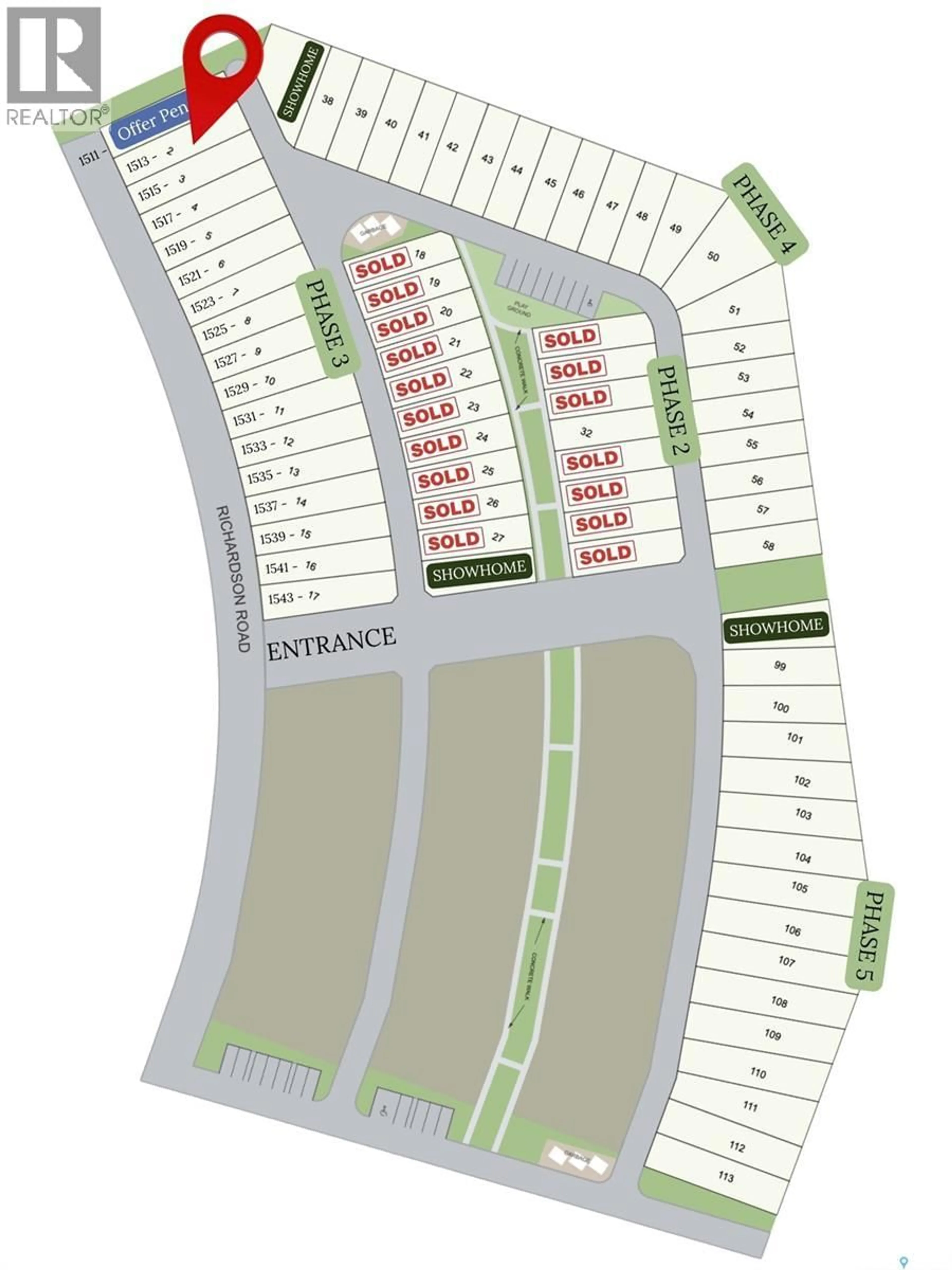 Floor plan for 1513 RICHARDSON ROAD, Saskatoon Saskatchewan S7M0W9