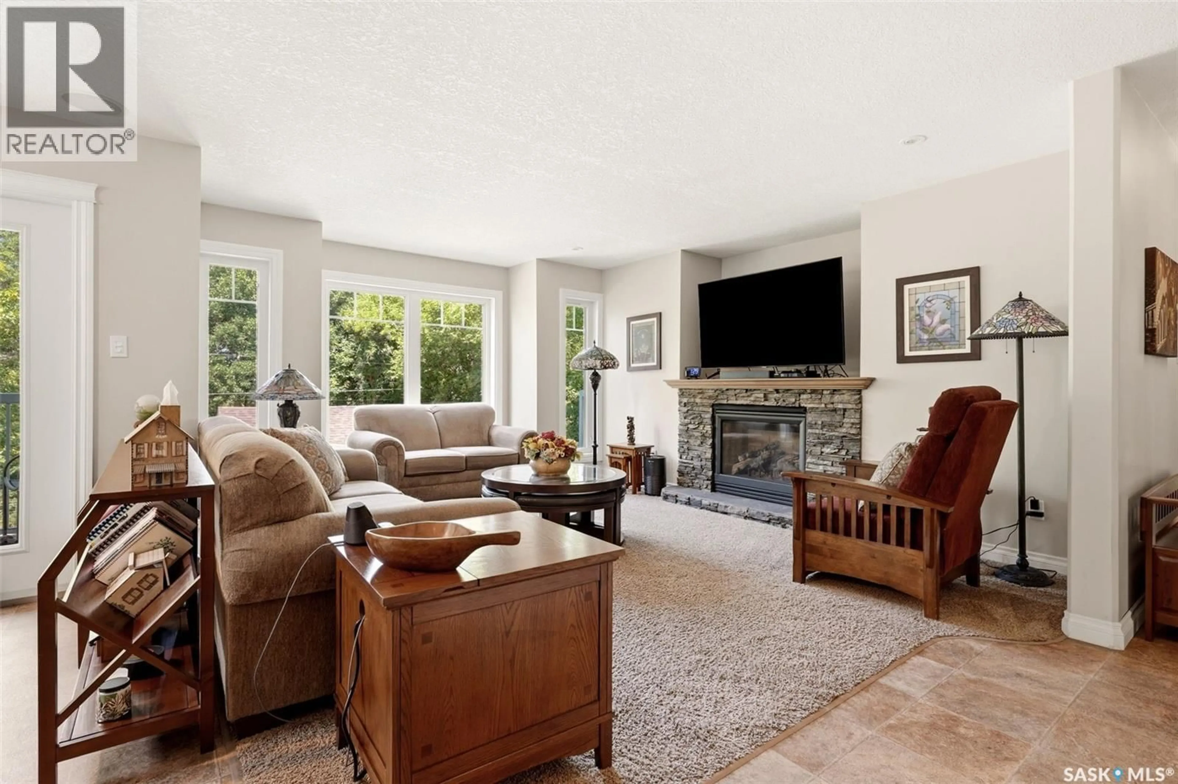 Living room with furniture, unknown for 610 NICOLL LANE, Regina Beach Saskatchewan S0G4C0