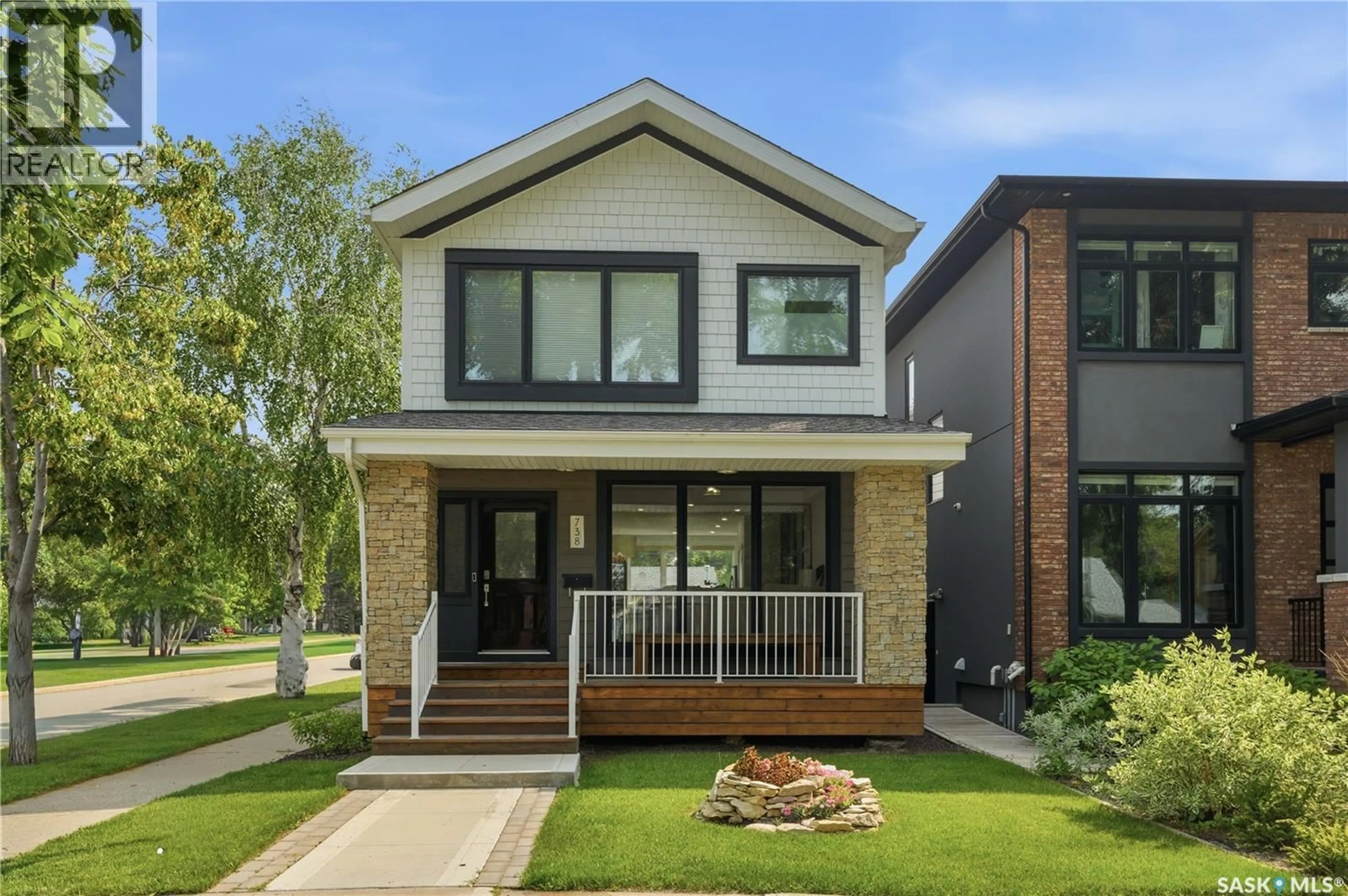 Home with brick exterior material, street for 738 MAIN STREET, Saskatoon Saskatchewan S7H0K1