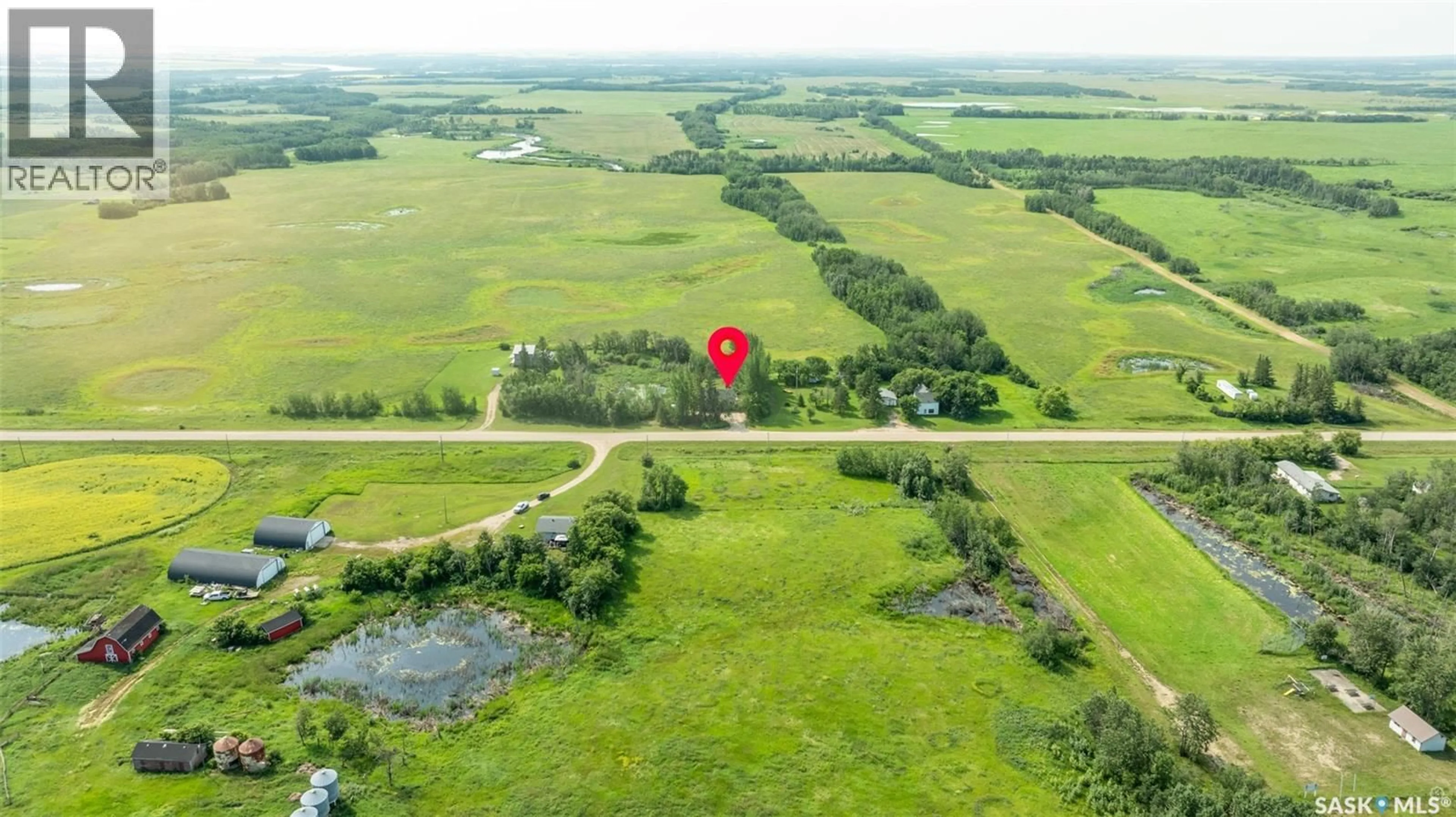 A pic from outside/outdoor area/front of a property/back of a property/a pic from drone, water/lake/river/ocean view for 68 RED DEER HILL ROAD, Prince Albert Rm No. 461 Saskatchewan S6V5P9